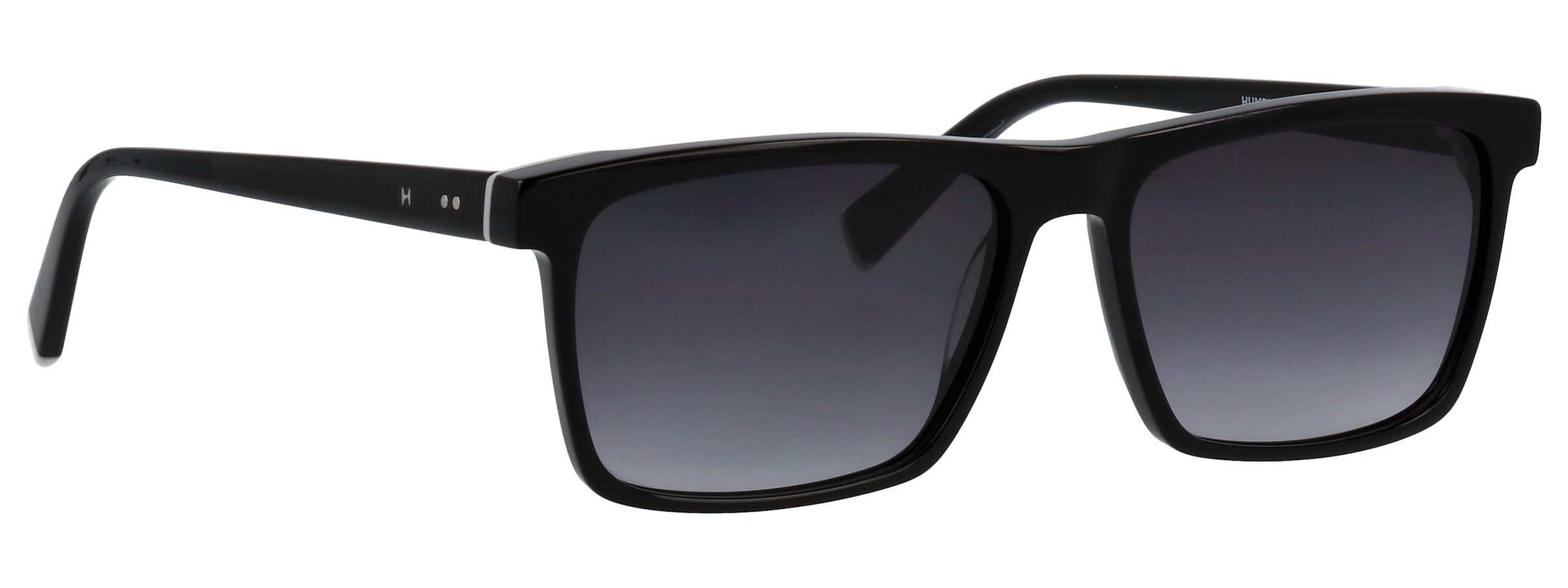 HUMPHREY´S eyewear Sonnenbrille »588192«, Form Karree/Eckig, hellgrauen Akzenten am Bügel, CR 39