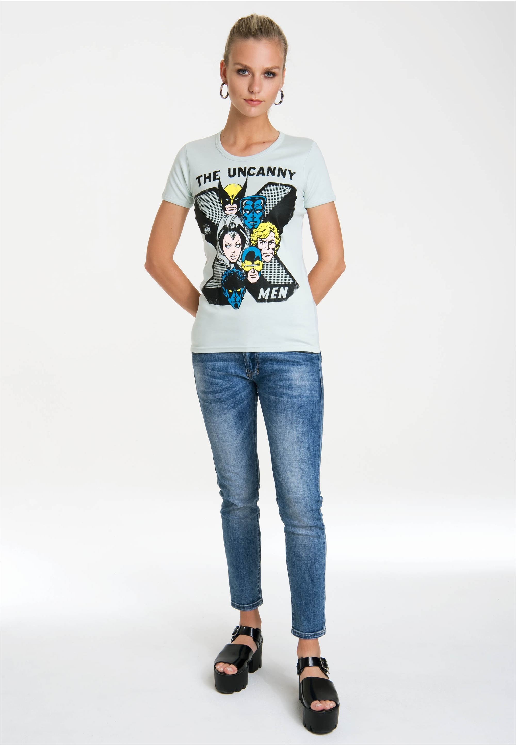 LOGOSHIRT T-Shirt »X-Men«, mit lizenziertem Originaldesign