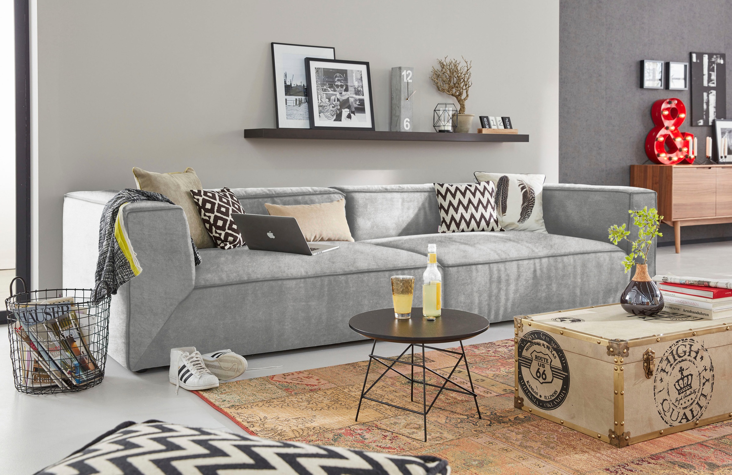 TOM TAILOR HOME Big-Sofa "BIG CUBE", TOM TAILOR Big-Sofa >>BIG CUBE