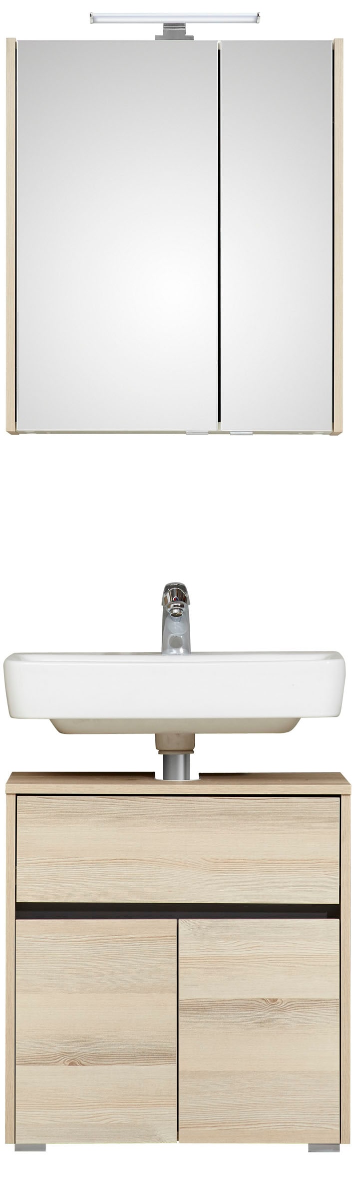 Saphir Badmöbel-Set "Mineralmarmor-Waschisch und Waschtischunterschrank" Ko günstig online kaufen