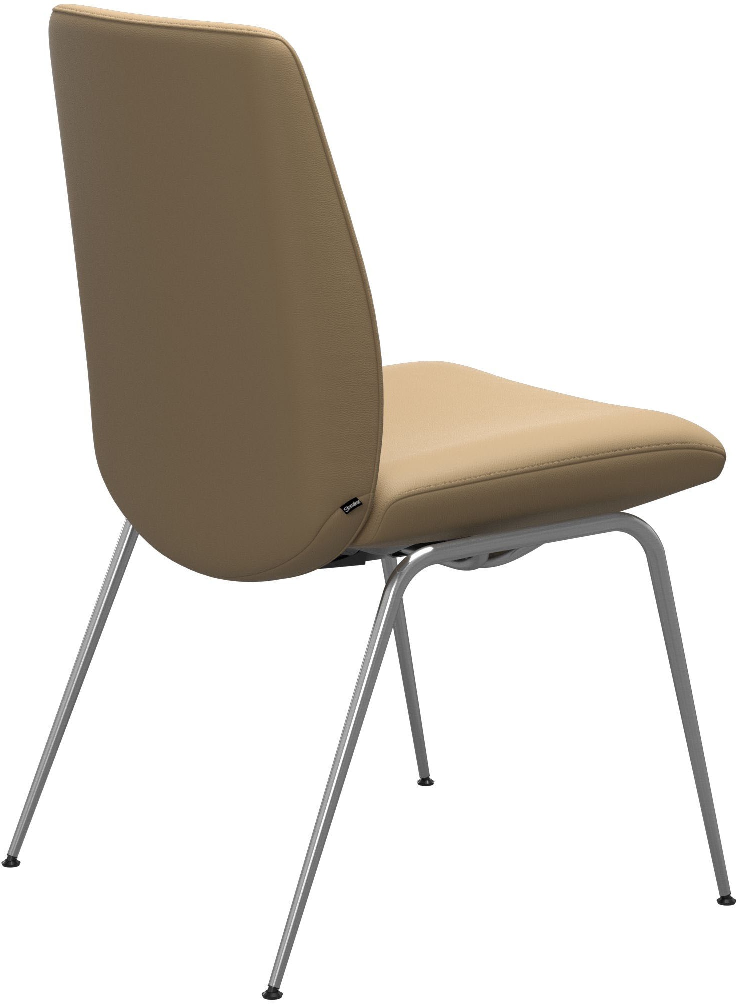Stressless® Polsterstuhl »Laurel«, Leder PALOMA, Low Back, Größe L, mit Beinen aus Stahl in Schwarz matt