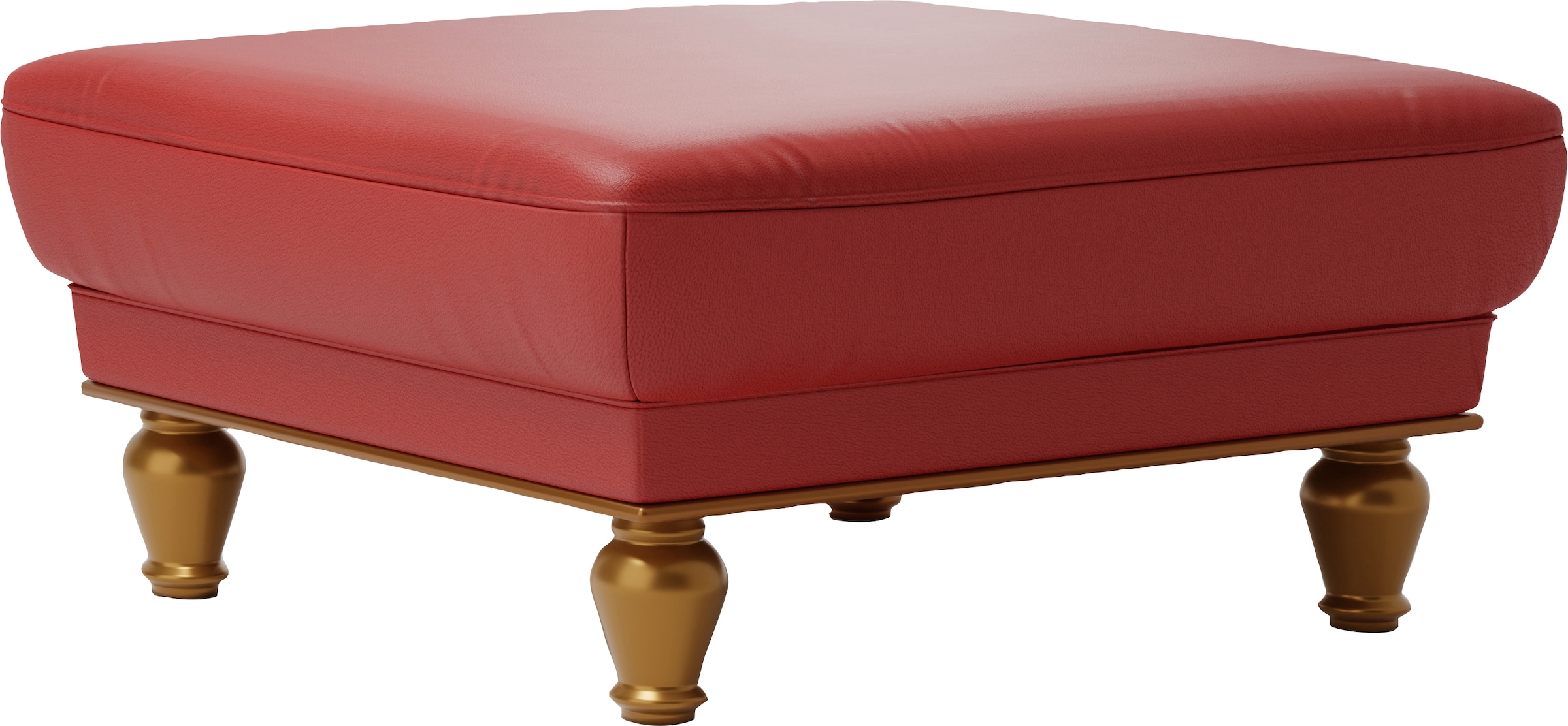 sit&more Polsterhocker »Orient 5«, goldfarbene Füße