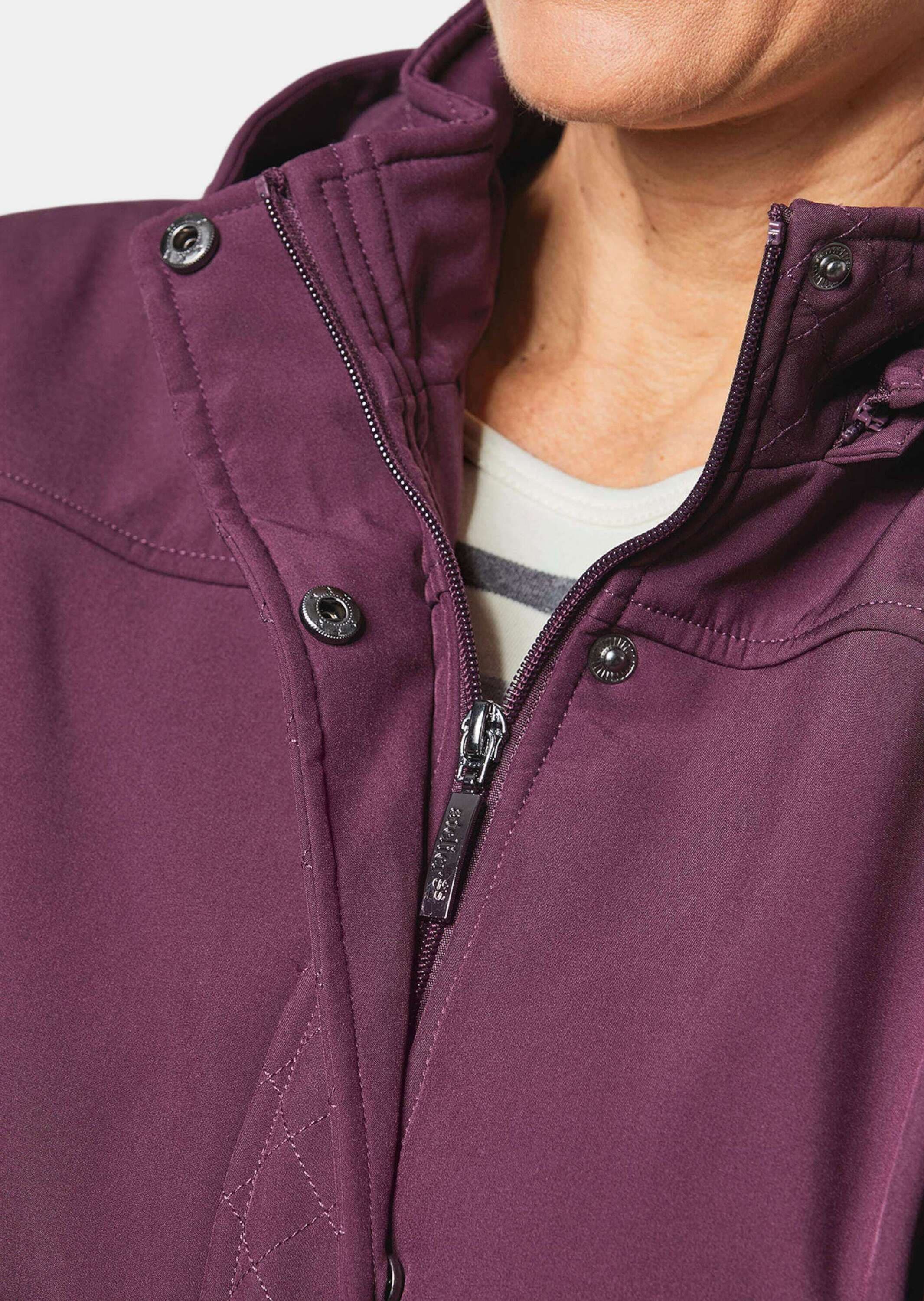 GOLDNER Funktionsjacke »Softshelljacke mit Kapuze Wasserabweisende Softshelljacke mit Kapuze«