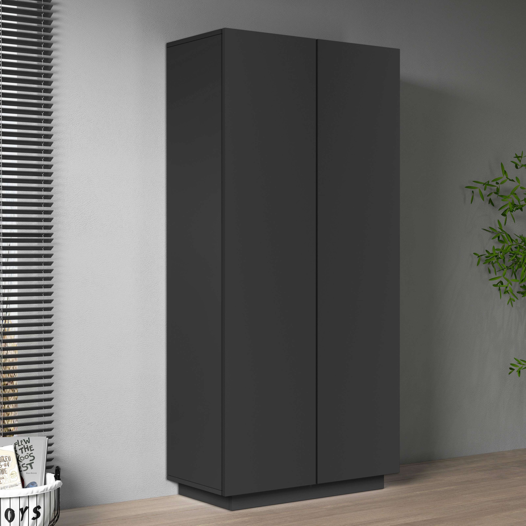 INOSIGN Aktenschrank »Essential, Mehrzweckschrank, Büroschrank mit 2 Türen«, & verstellbaren Einlegeböden, Höhe 86 oder 166 cm, Made in Italy