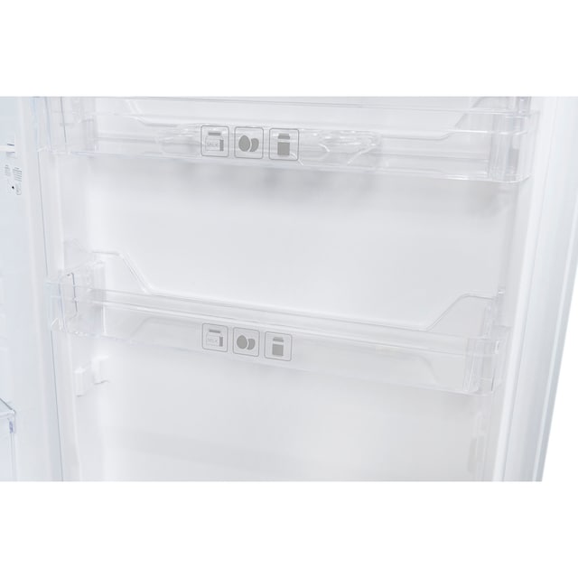 exquisit Kühlschrank »KS16-V-040F weiss«, KS16-V-040F weiss, 85,5 cm hoch,  55 cm breit, 127 L Volumen | BAUR