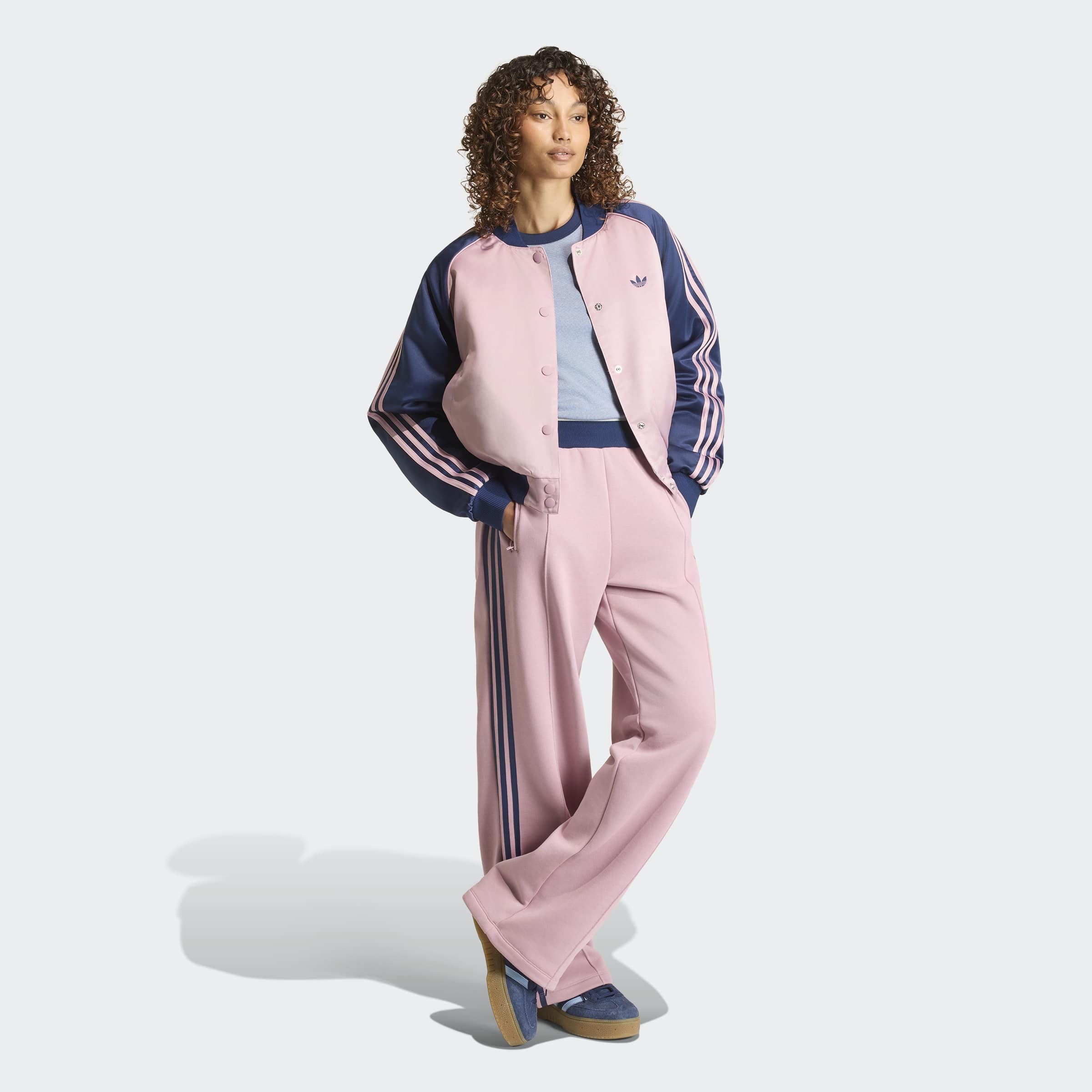 adidas Originals Sporthose »FIREBIRD, LOCKER GESCHNITTEN, GERIPPT«  mit gerippten Details, sportlich, aus Baumwolle und Polyester