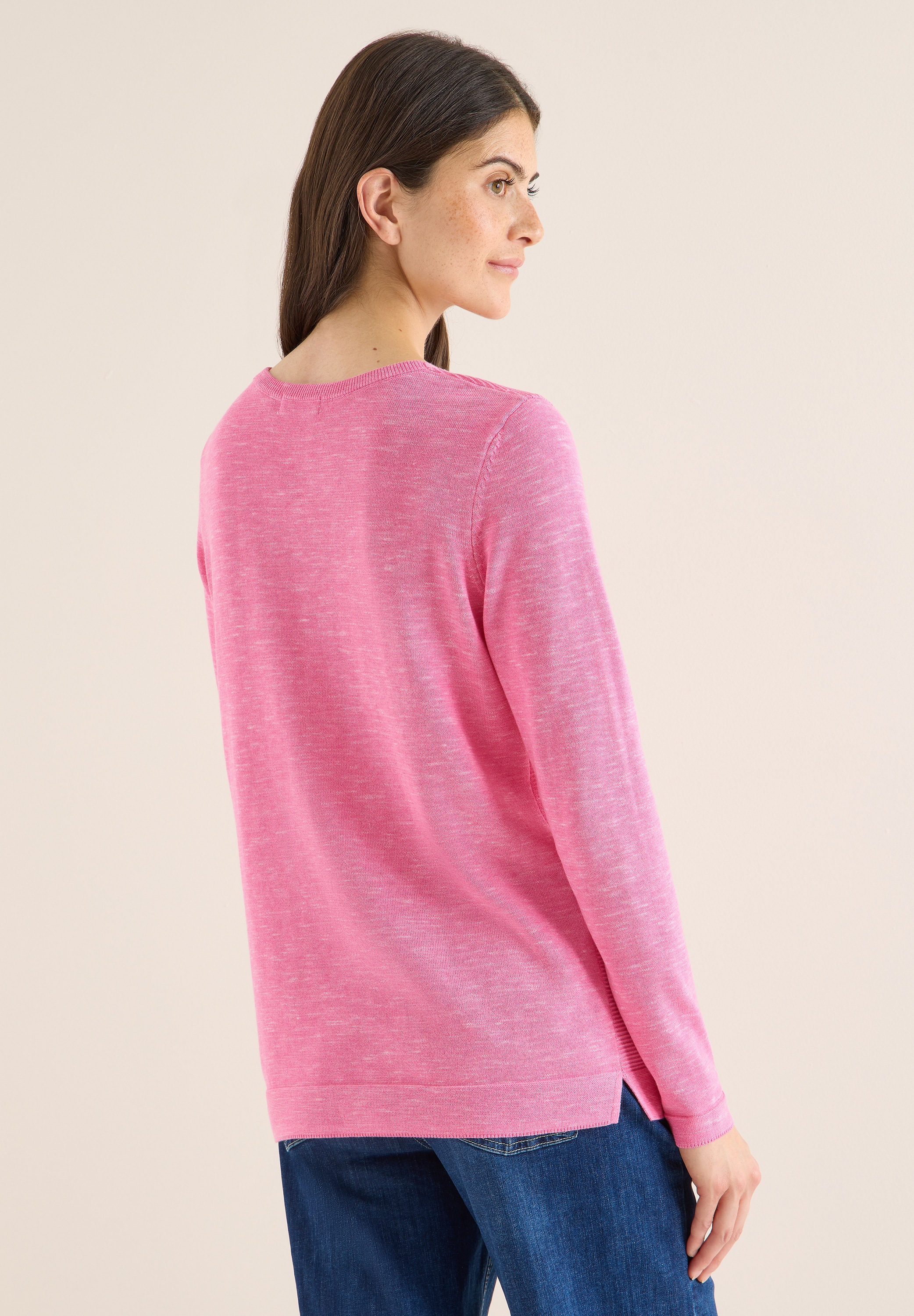Cecil Strickpullover mit Rundhalsausschnitt günstig online kaufen