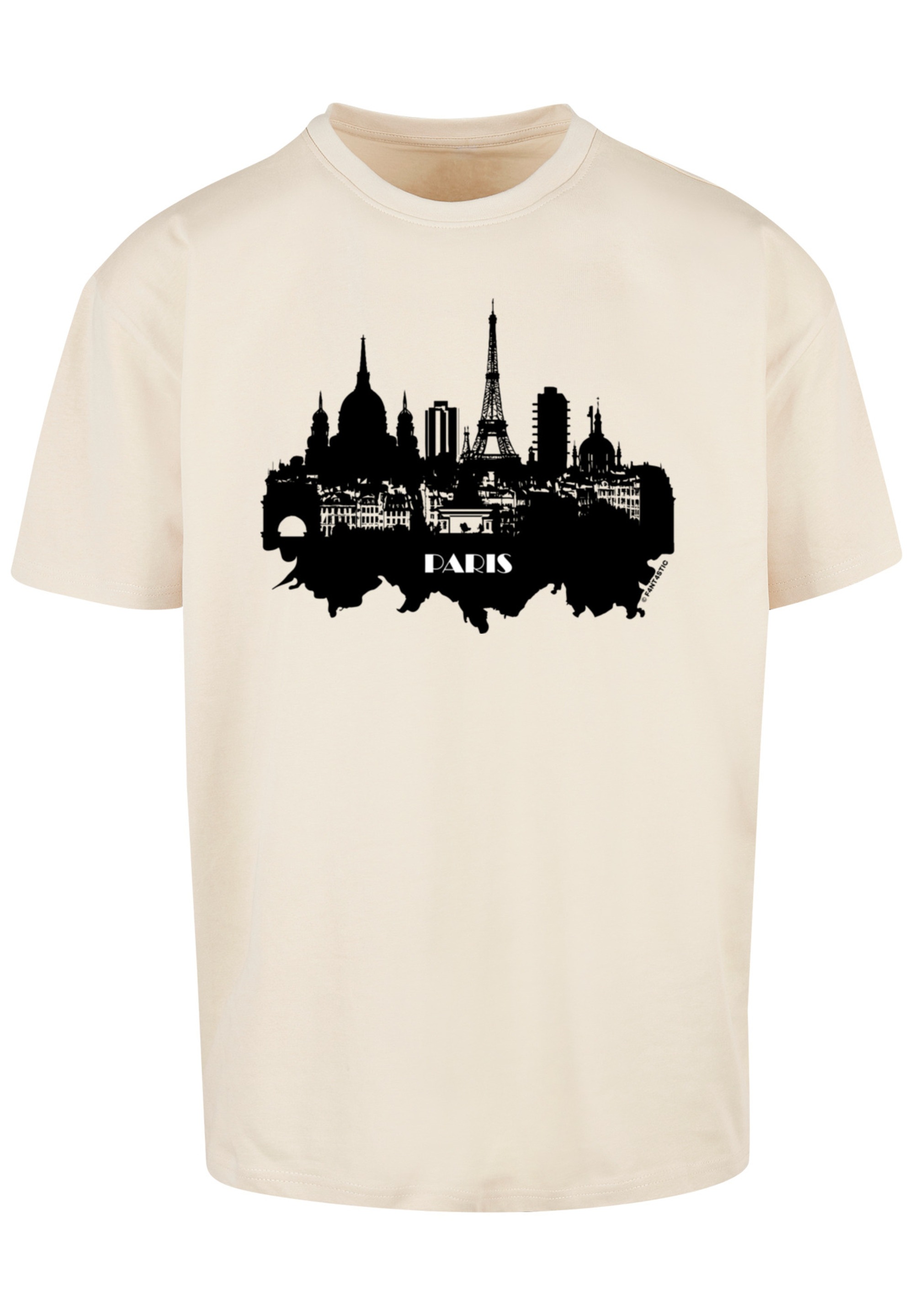 F4NT4STIC T-Shirt »PARIS SKYLINE OVERSIZE TEE«, Print