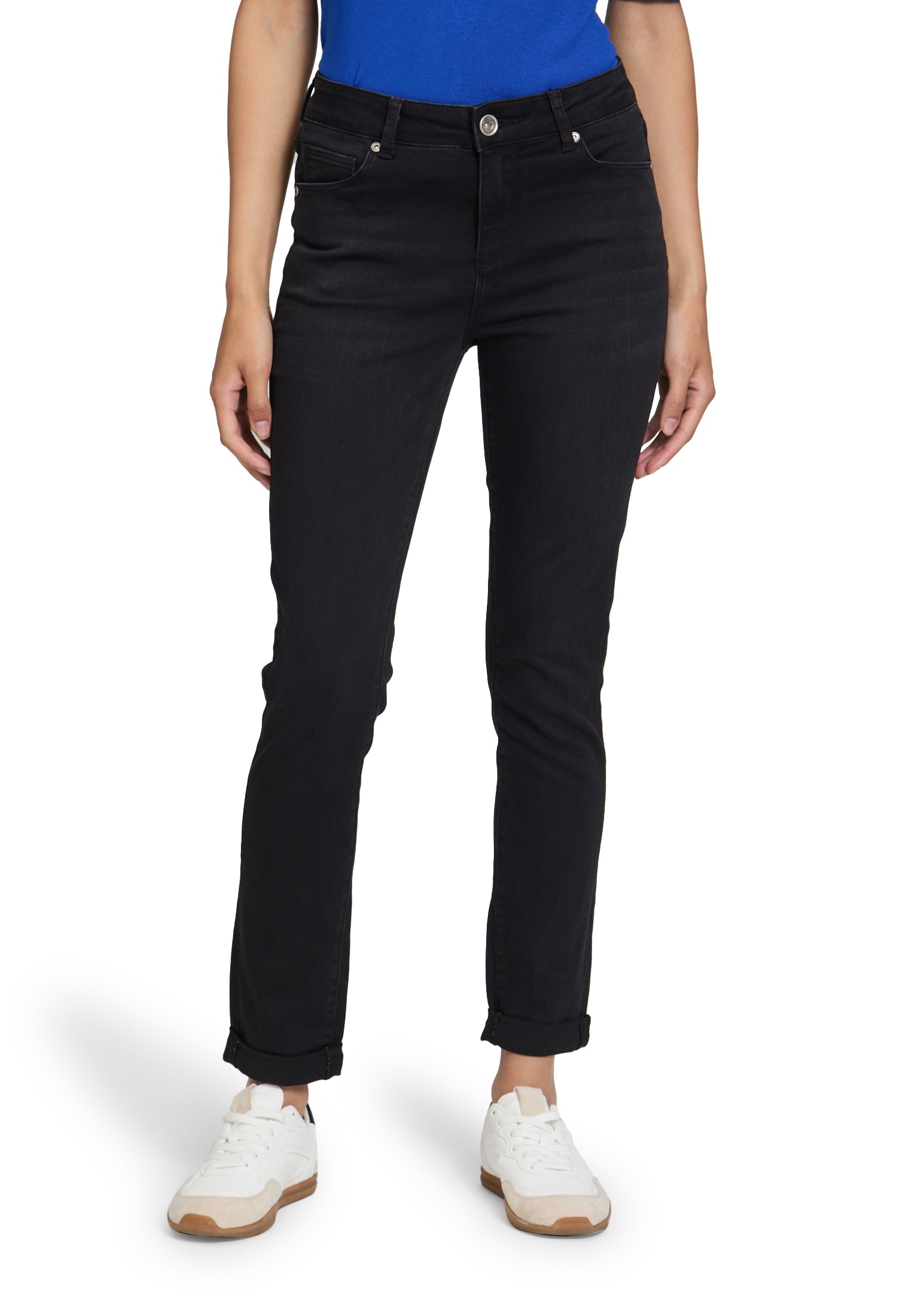 Betty Barclay Slim-fit-Jeans "Damen Basic-Jeans mit Waschung" günstig online kaufen