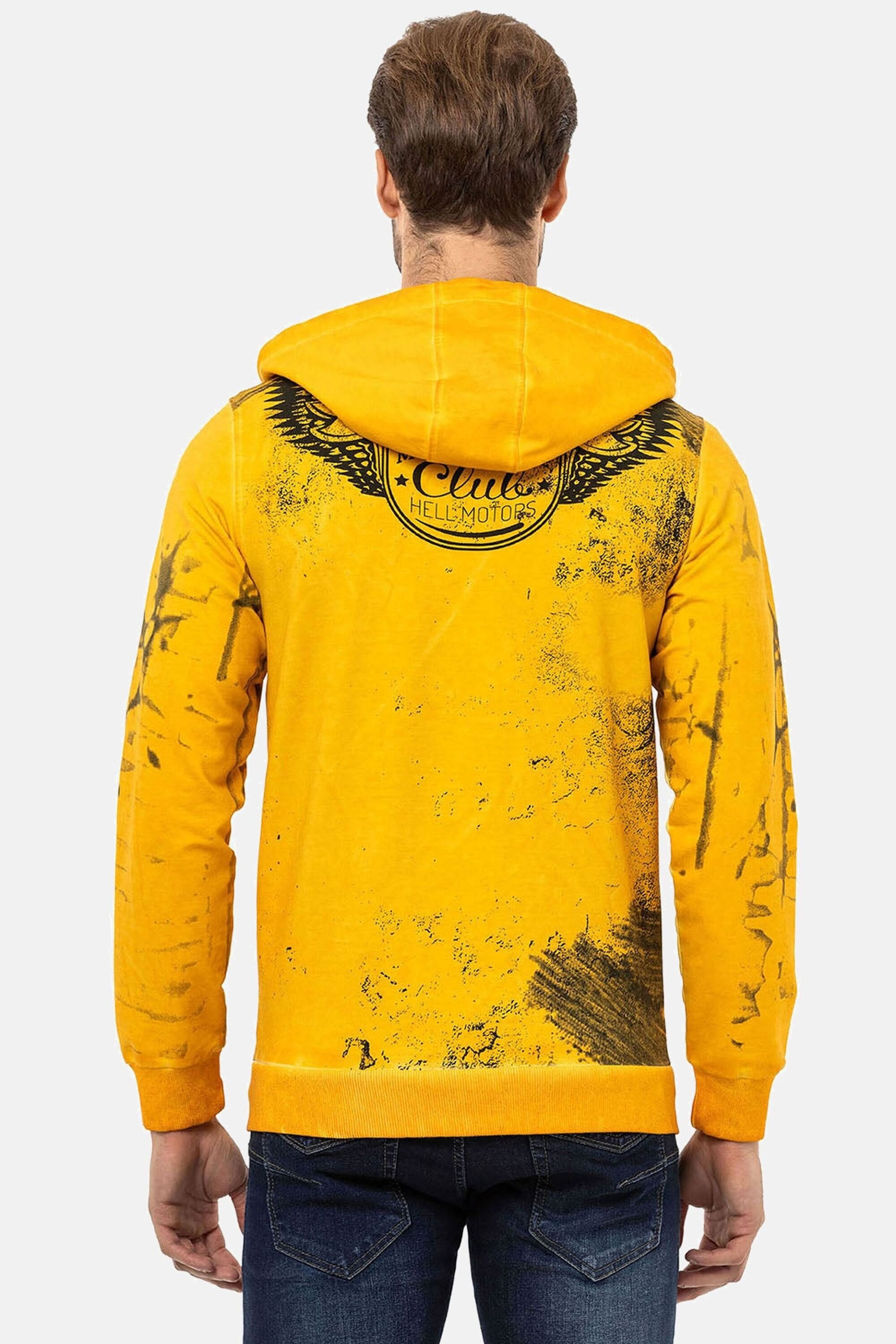 Cipo & Baxx Sweatjacke "Jacken", 1 Stk. mit Print, CL561 günstig online kaufen