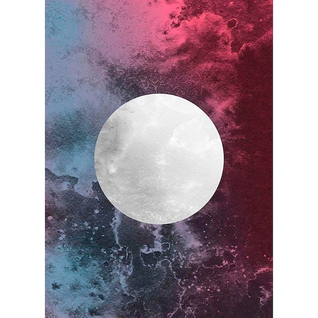 Komar Poster »Solum Luna«, Abstrakt, Höhe: 50cm kaufen | BAUR