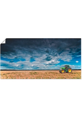 Artland Paveikslas »Traktor Landschaftsfotogra...