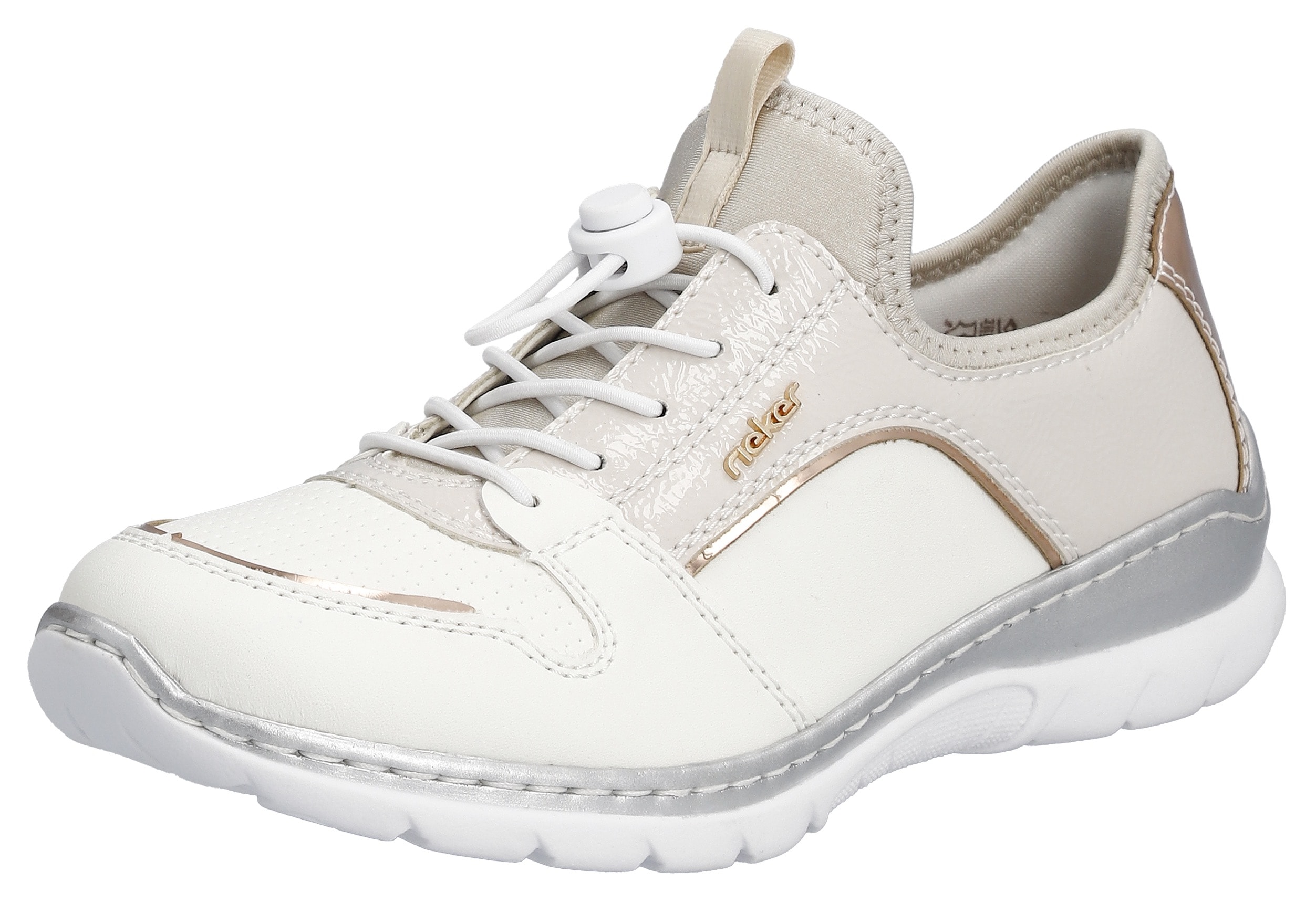 Rieker 1100000002199 Slipper, Schlupfschuh, Freizeitschuh mit Gummizug und Elastikeinstieg