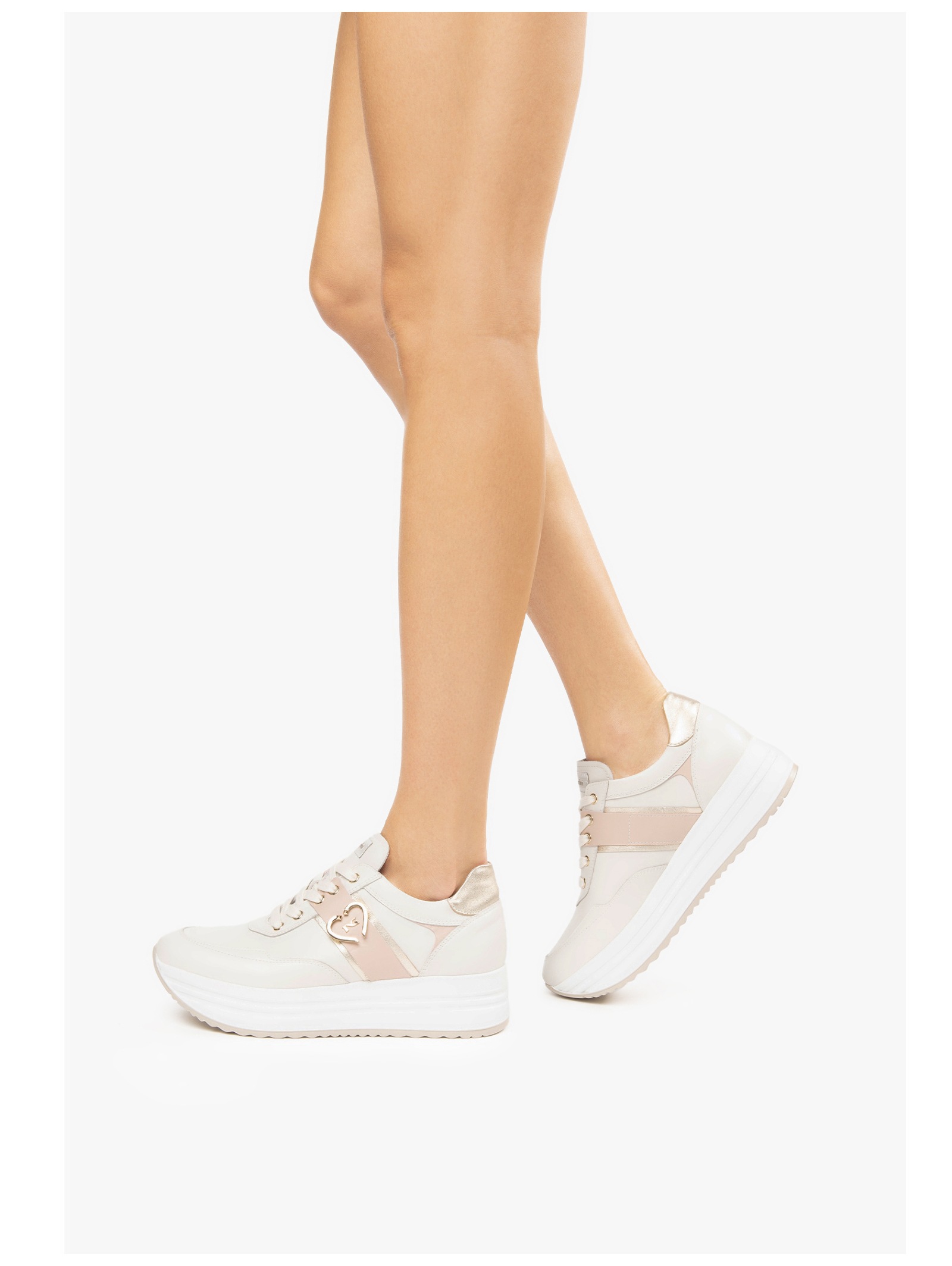 Nero Giardini Plateausneaker "Nero Giardini Sneaker Lederimitat" günstig online kaufen