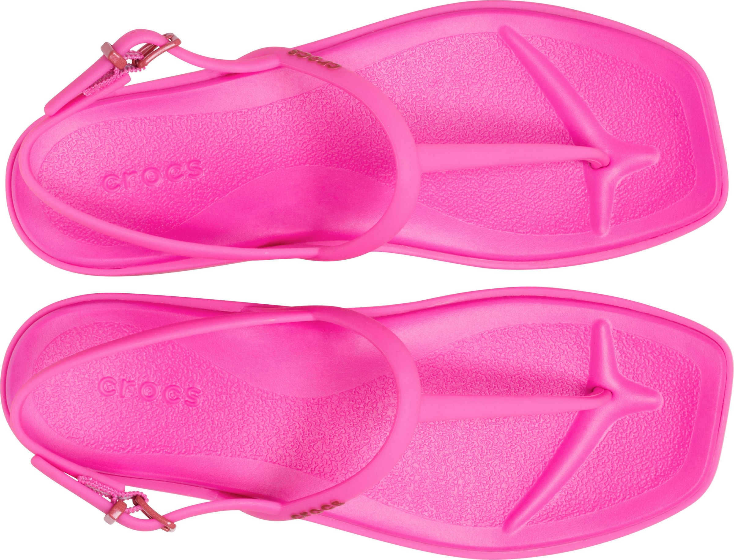 Crocs Sandale »Miami Thong Sandal«, Zehentrenner, Sandalette, Sommerschuh mit Zehensteg
