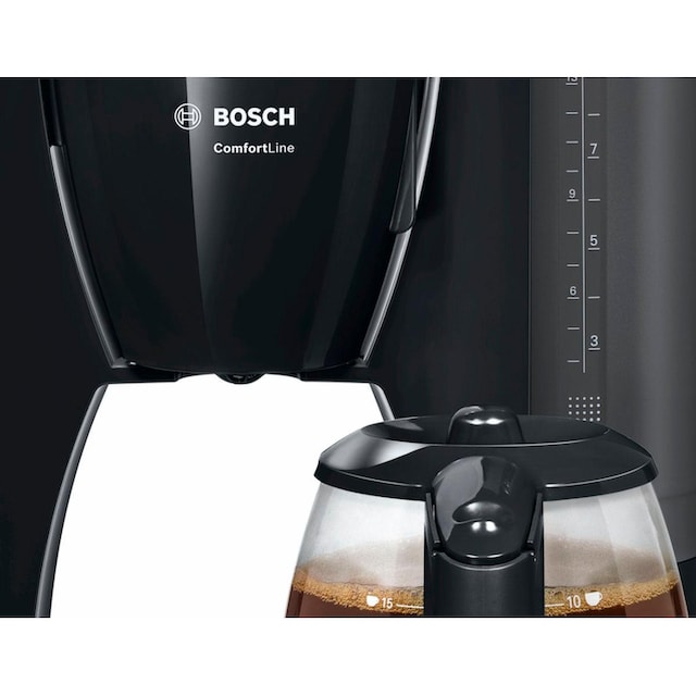 BOSCH Filterkaffeemaschine »ComfortLine TKA6A043«, 1,25 l Kaffeekanne,  Papierfilter, 1x4 online kaufen | BAUR