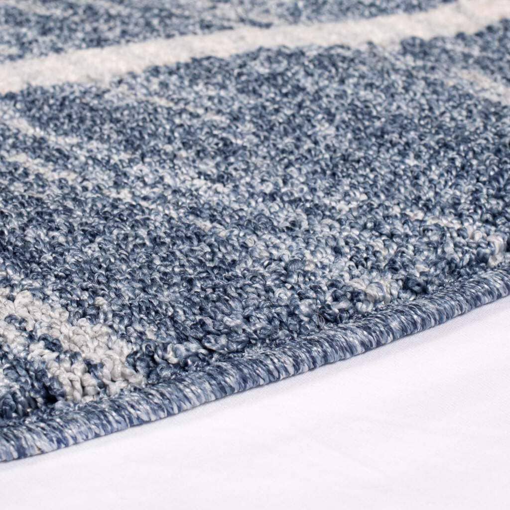 Carpet City Teppich »Art 2646«, rund, Kurzflor, Rauten-Optik, ideal für Flur & Diele