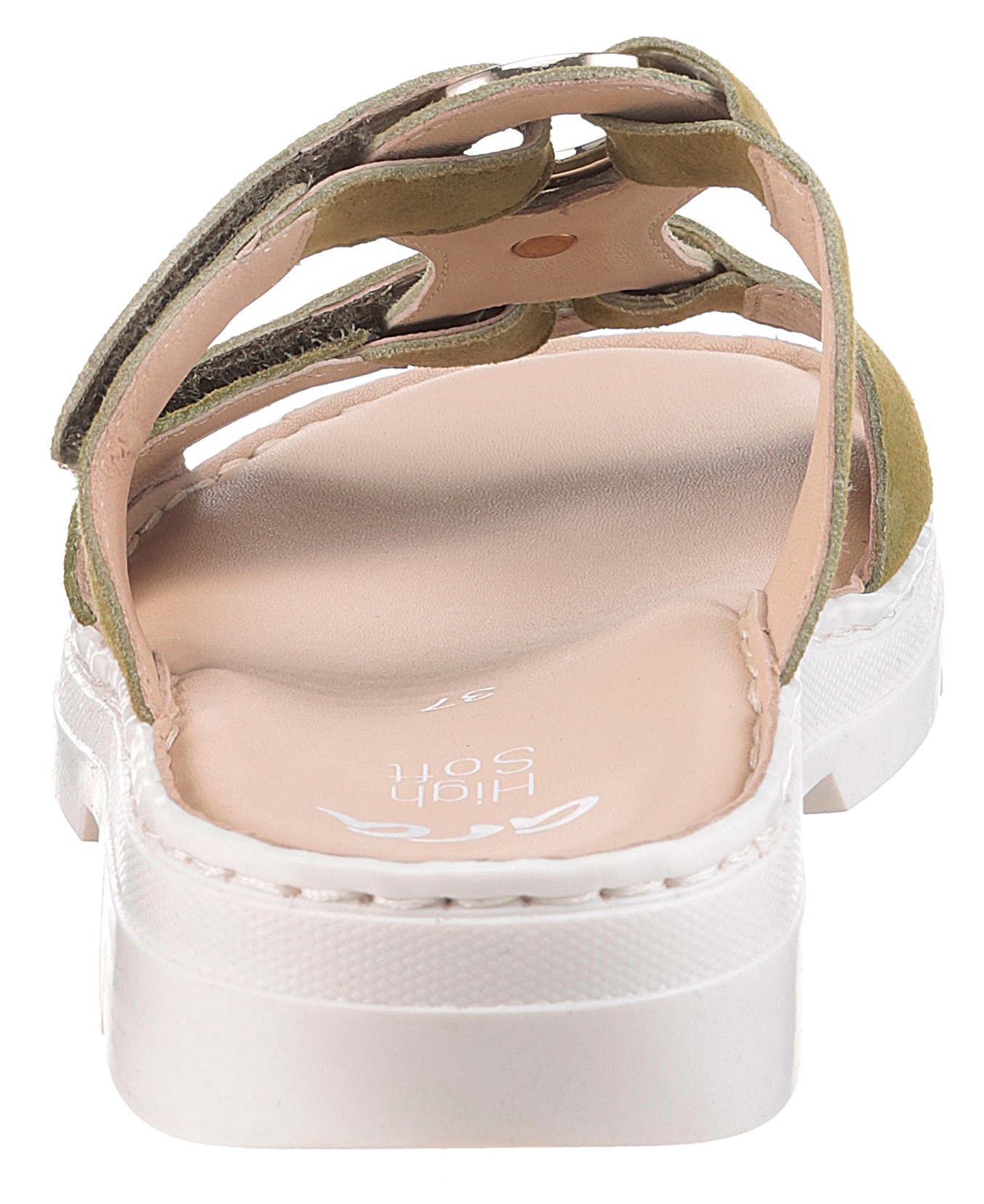 Ara Pantolette »LA PALMA«, Sandale, Klettschuh in Schuhweite G (= weit)