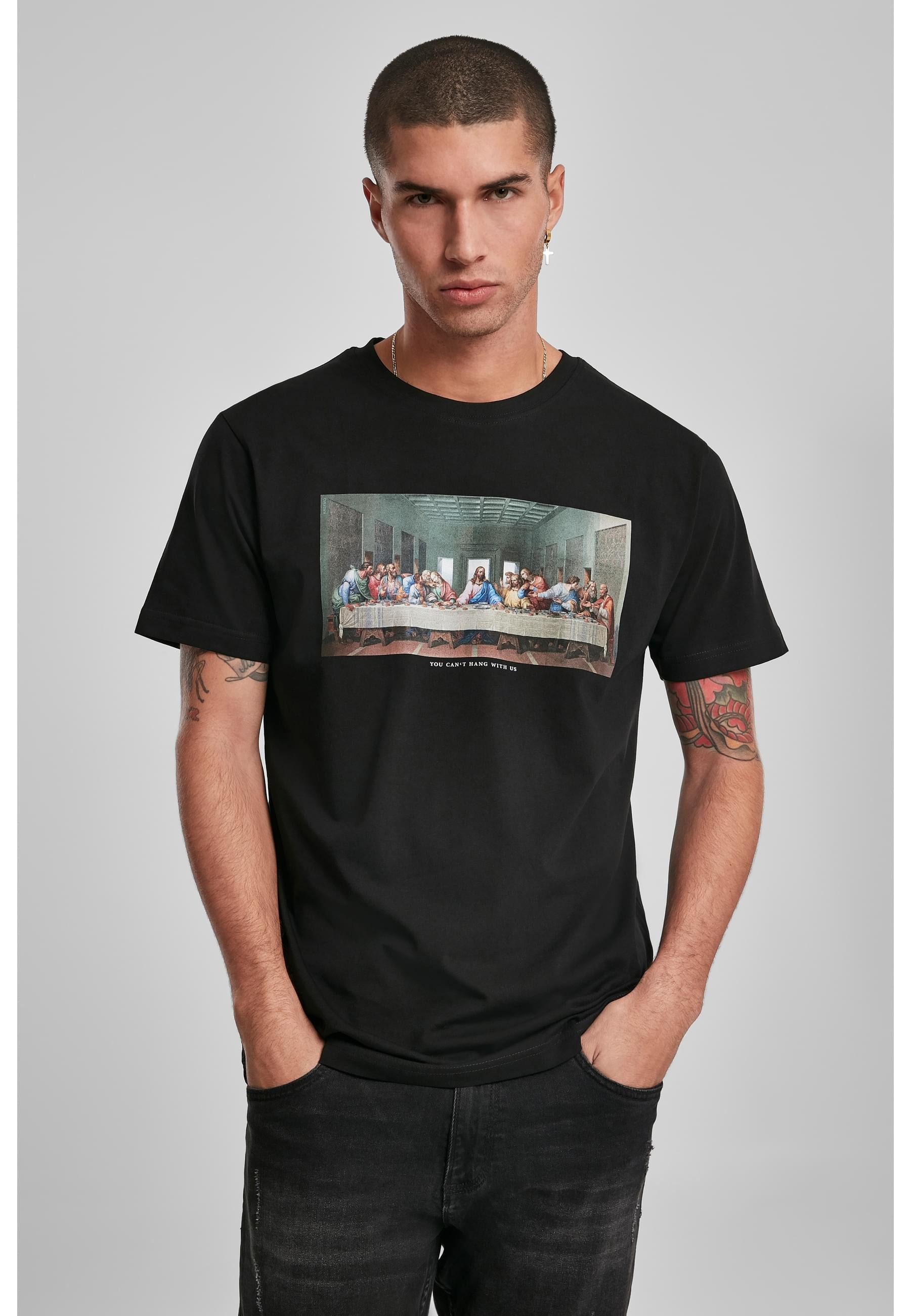 MisterTee Kurzarmshirt »MisterTee Herren Can't Hang With Us Tee«, (1 tlg.)
