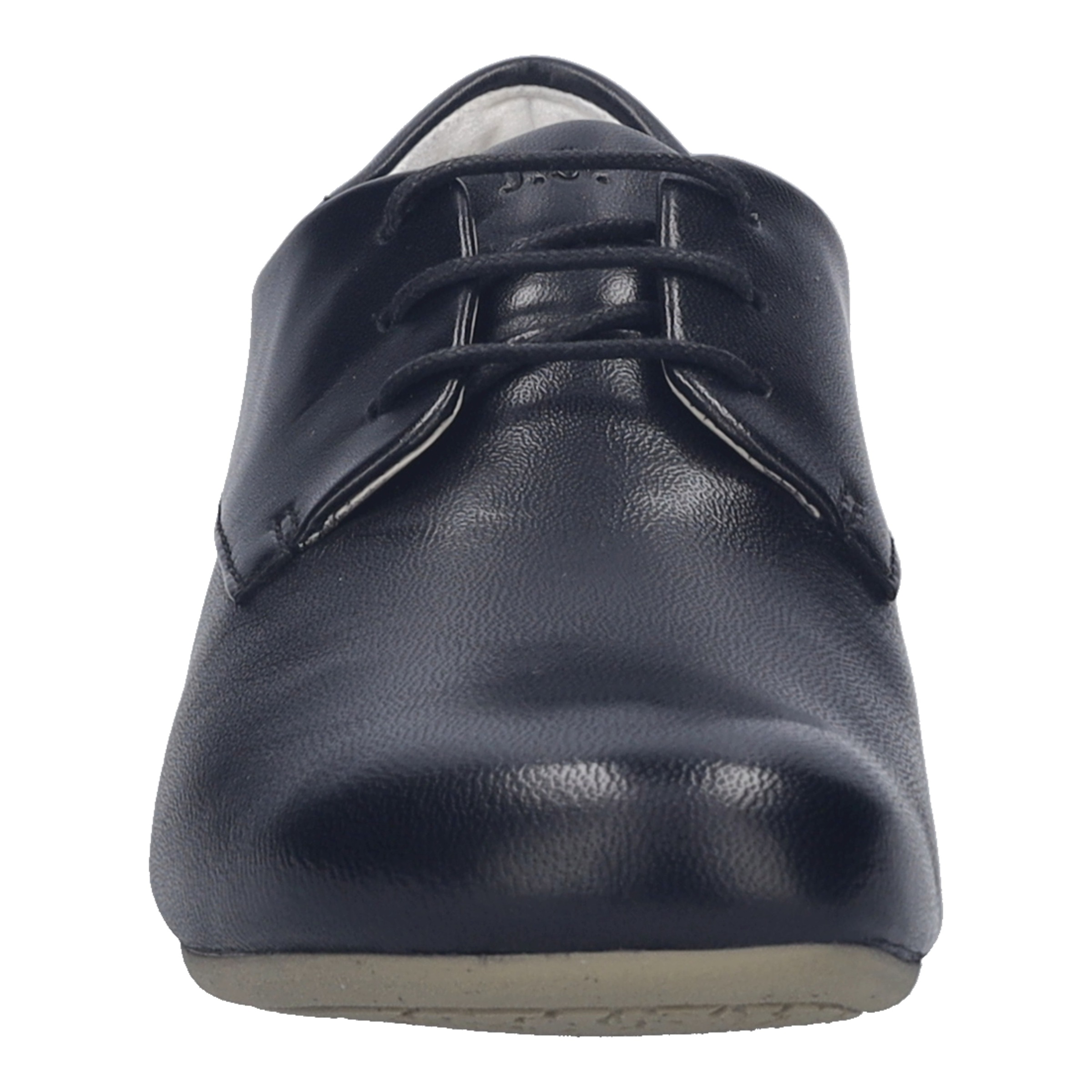 Schnürschuh JOSEF SEIBEL "Fiona 84", Damen, Gr. 44, schwarz, Leder, Schuhe Schnürschuh, Businessschuh, Halbschuh mit Ziernähten, in Weite G (=weit) 6