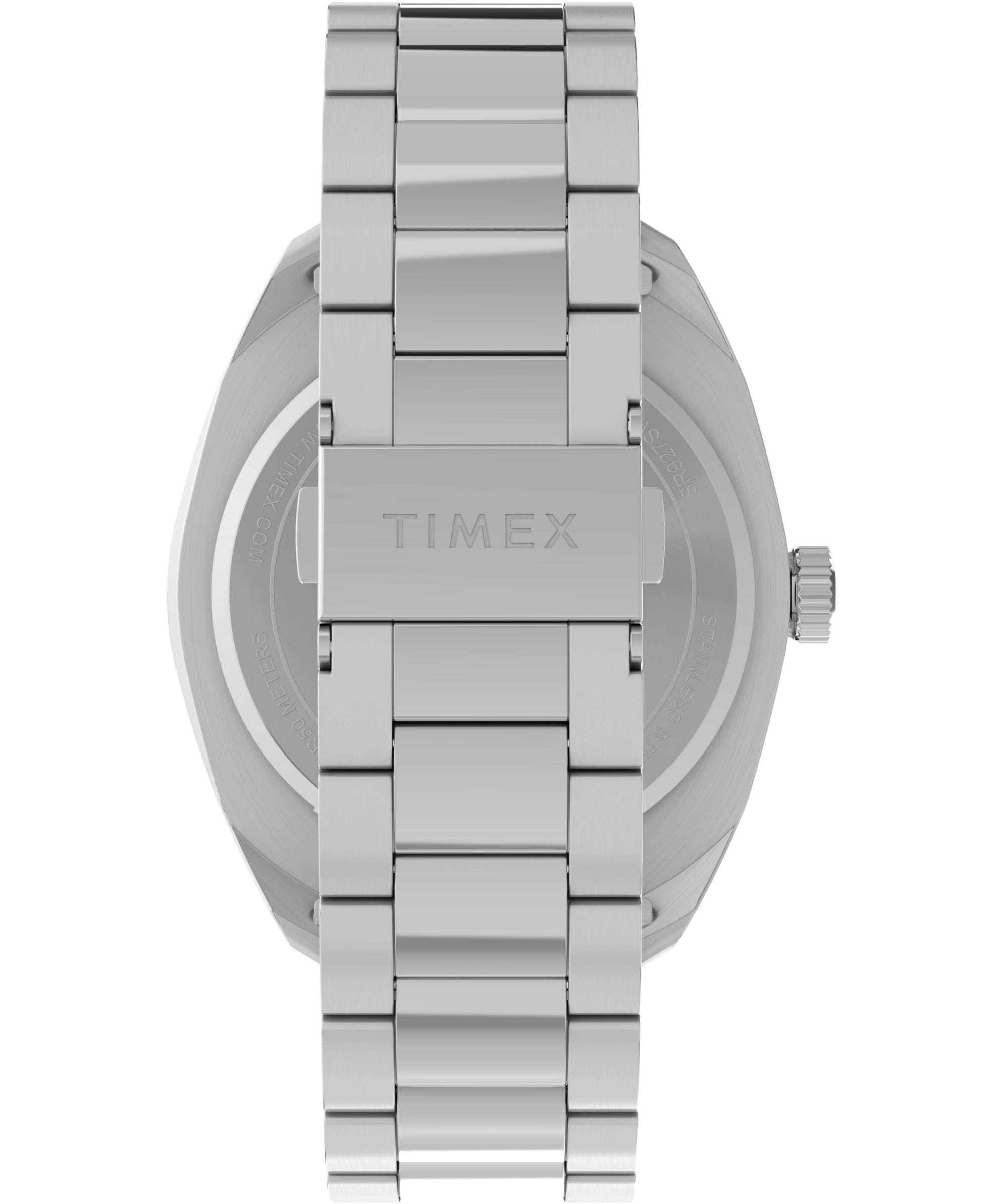 Timex Multifunktionsuhr »WESTON« Quarzuhr, Armbanduhr, Herrenuhr, Edelstahlarmband, 12/24-Std.-Anzeige