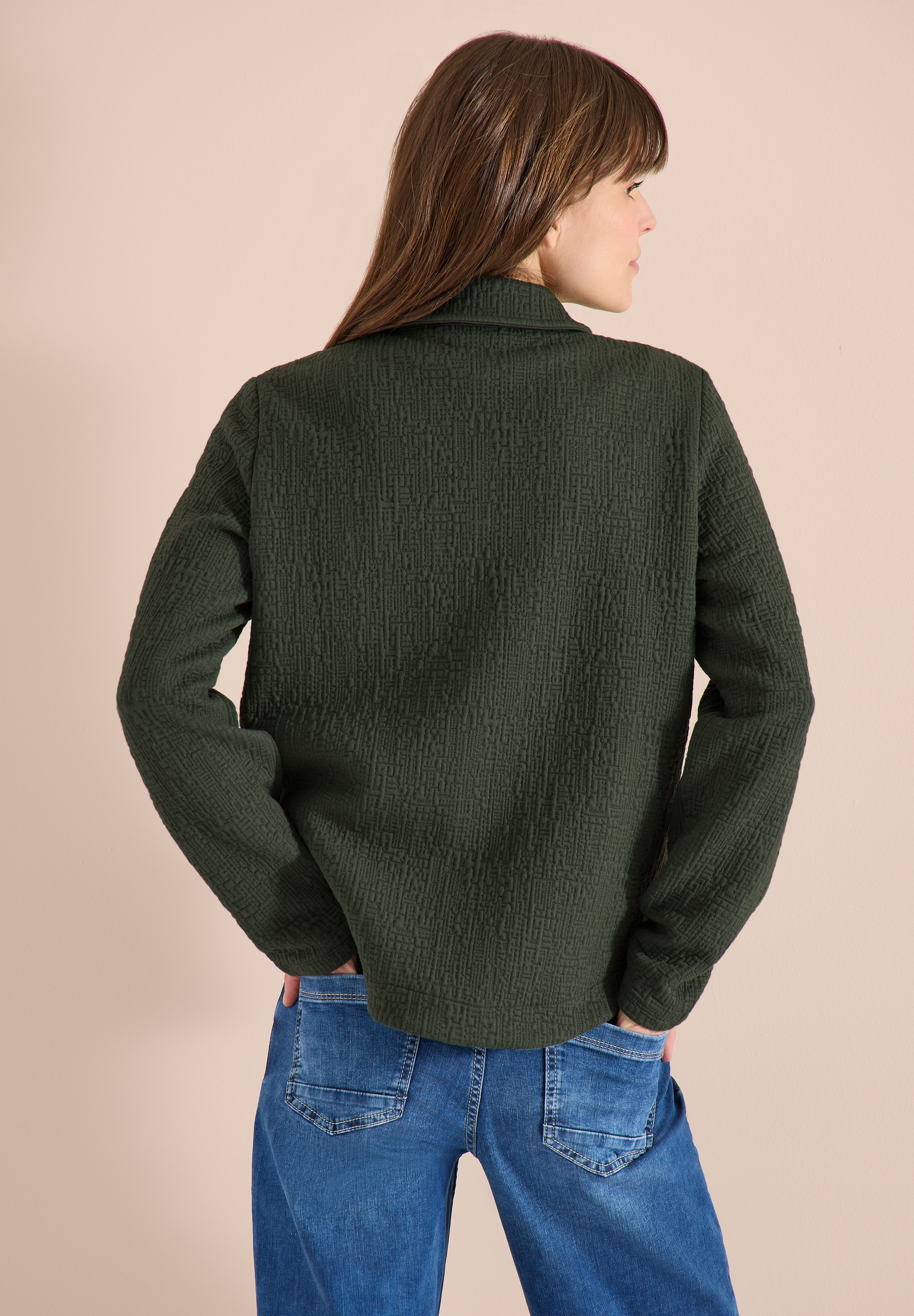 Cecil Kurzjacke ohne Kapuze mit Struktur-Optik günstig online kaufen