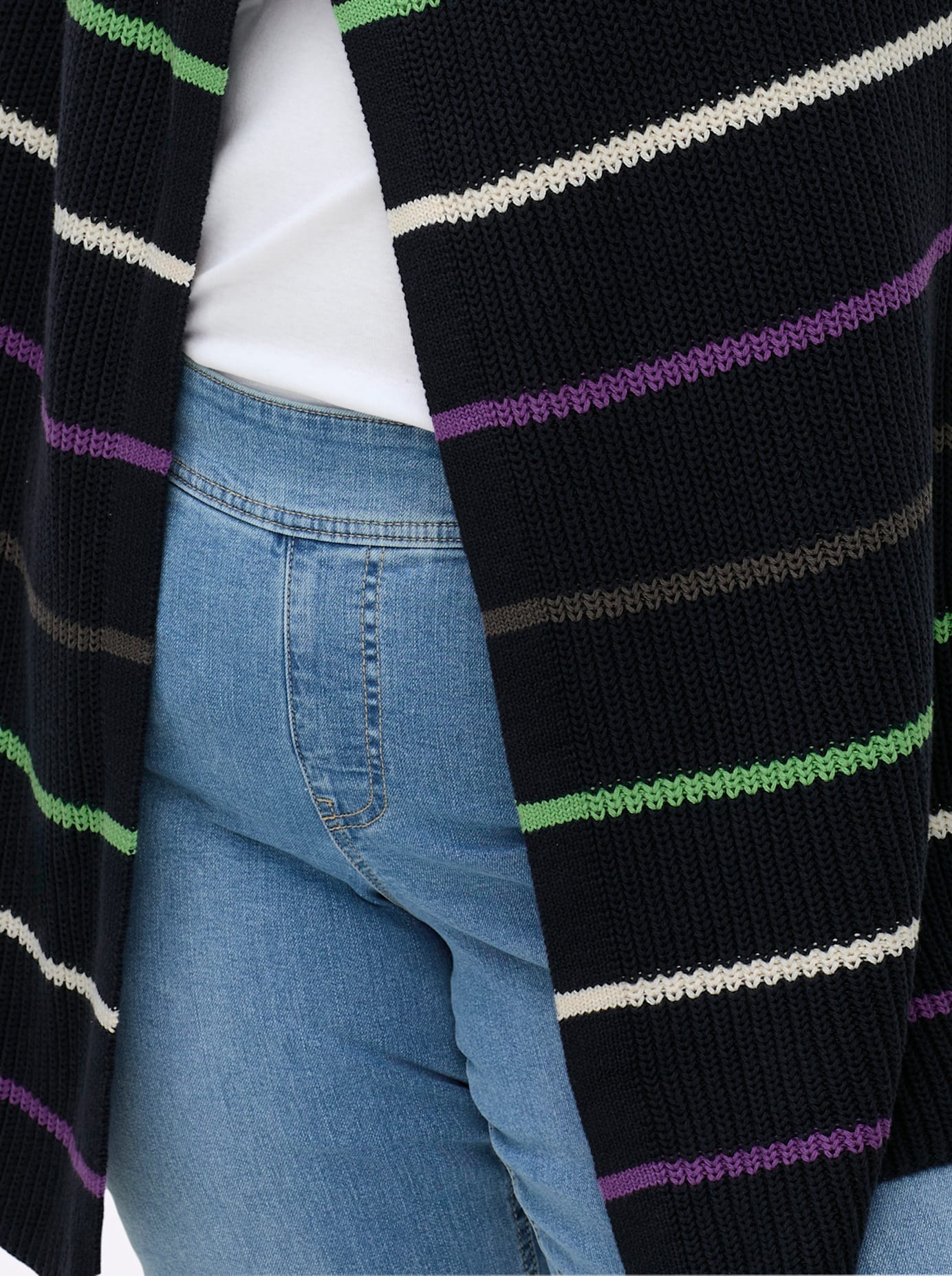 Sheego Longstrickjacke
