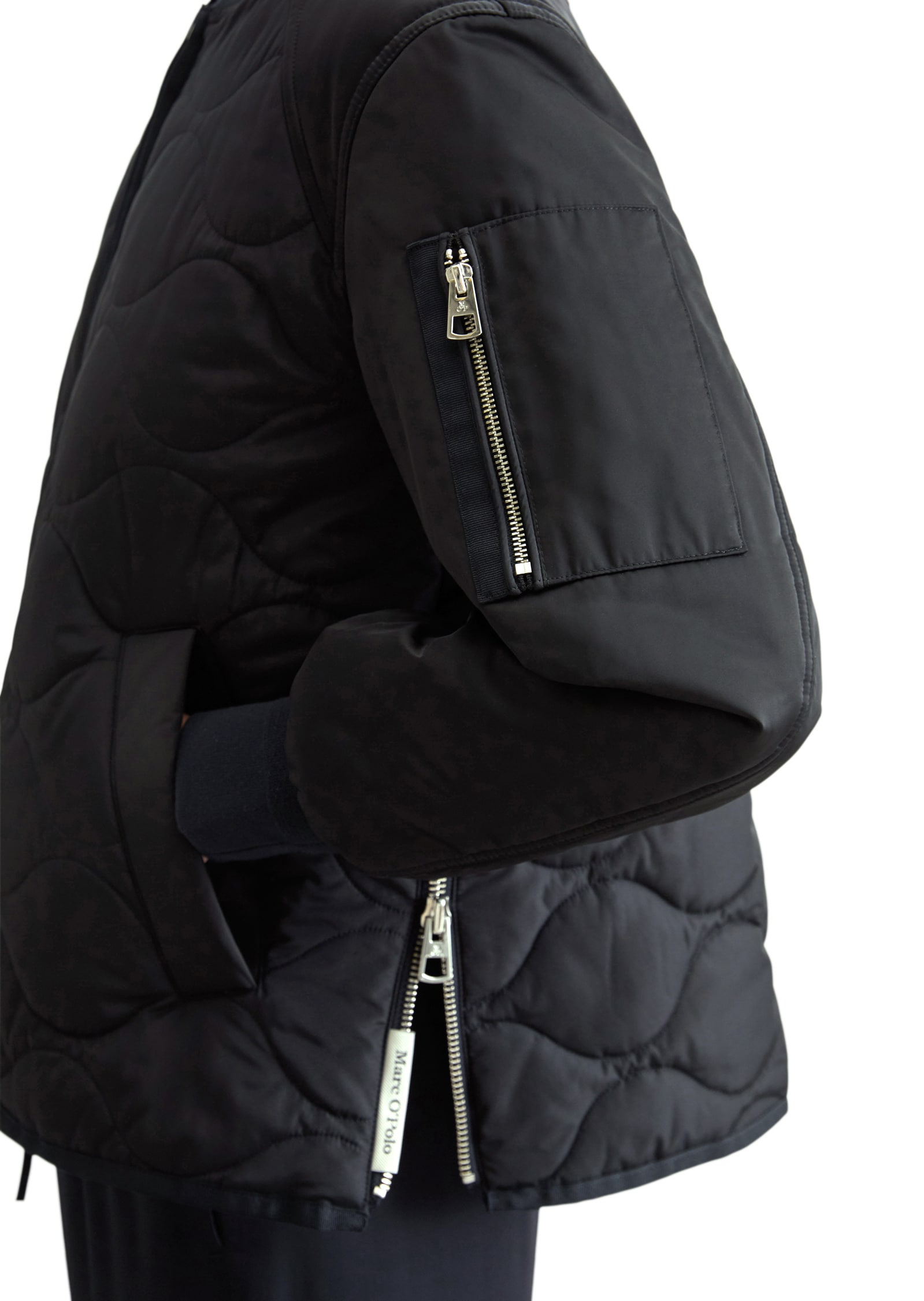 Marc O'Polo Outdoorjacke »im Cape-Stil«, ohne Kapuze
