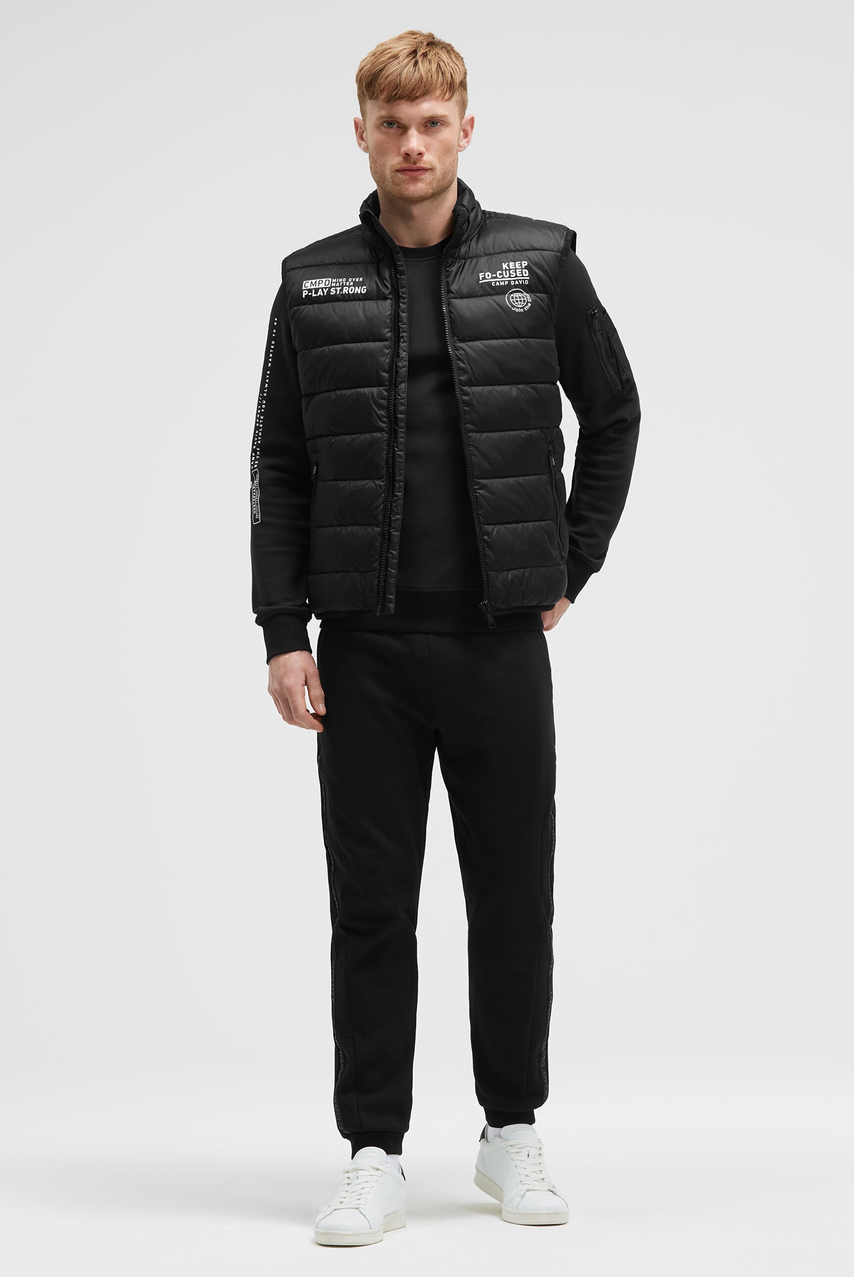 Thumbnail - CAMP DAVID Steppweste, mit elastischem Saumabschluss