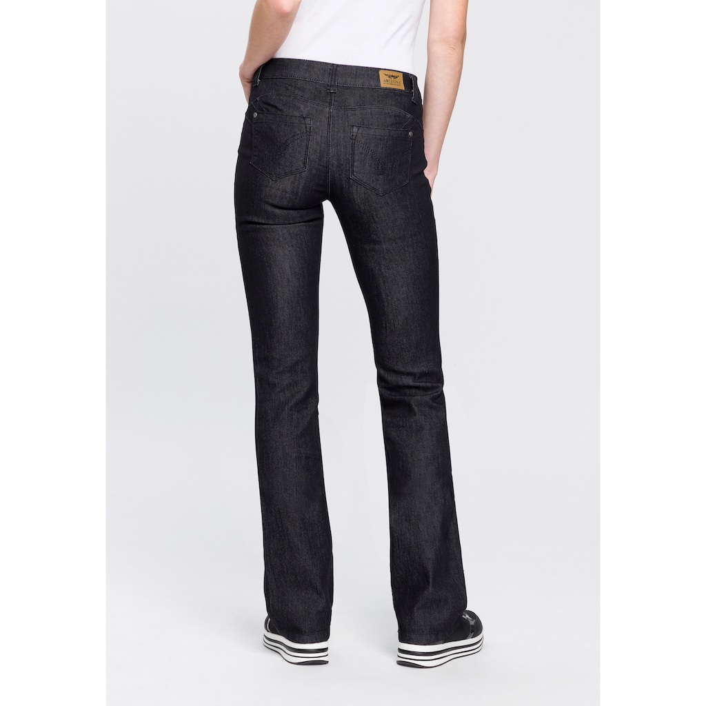 Arizona Bootcut-Jeans »Shaping«, Mid Waist