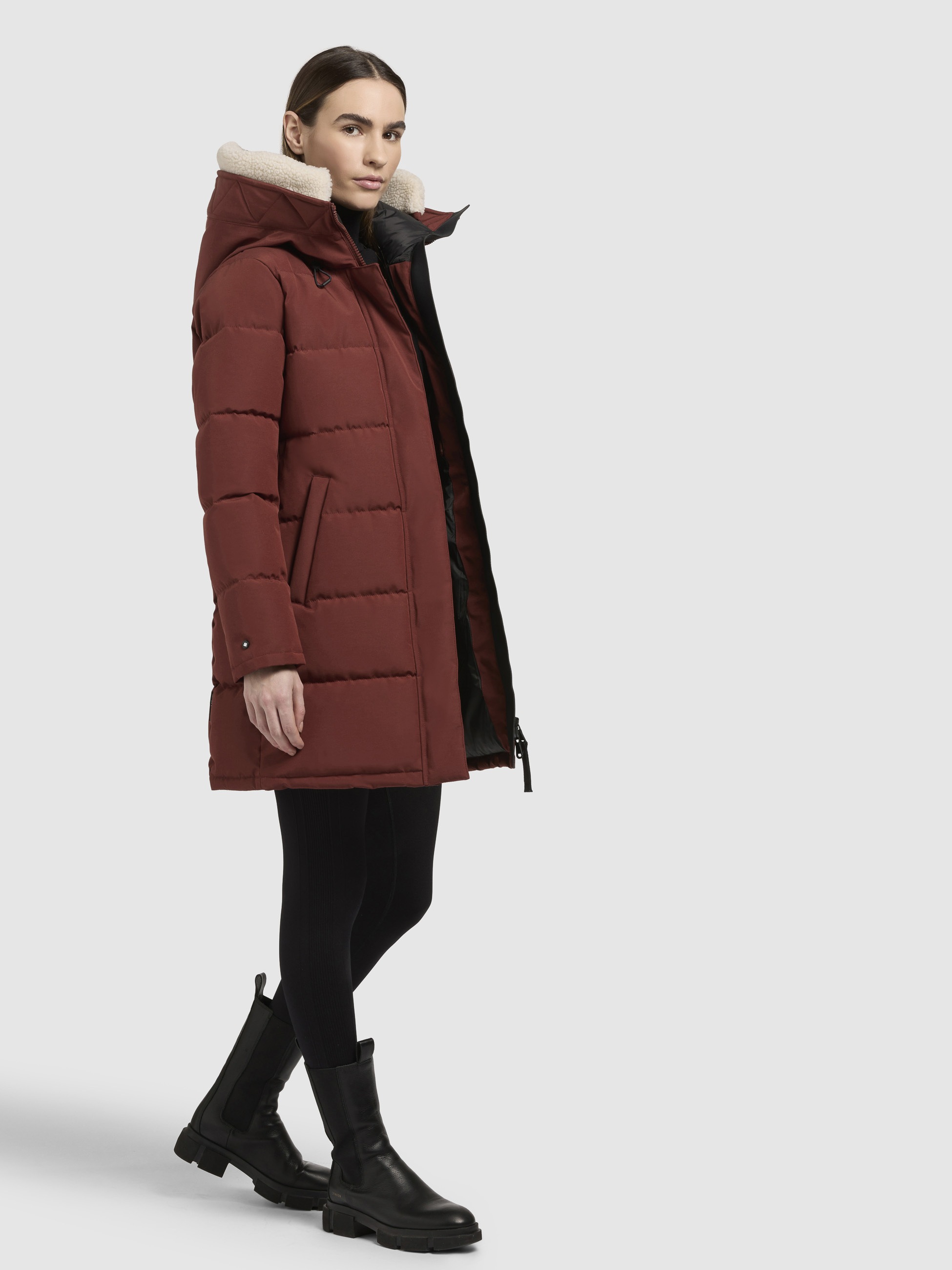 khujo Steppmantel »FALTD TEDDY«