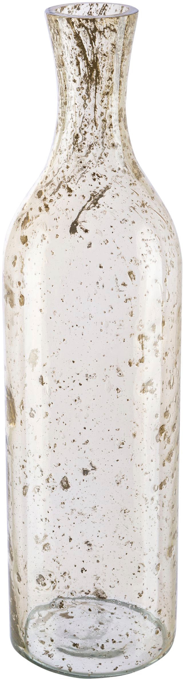Creativ home Tischvase "Dekovase Marble Finish" in Flaschenform, mit Farbak günstig online kaufen