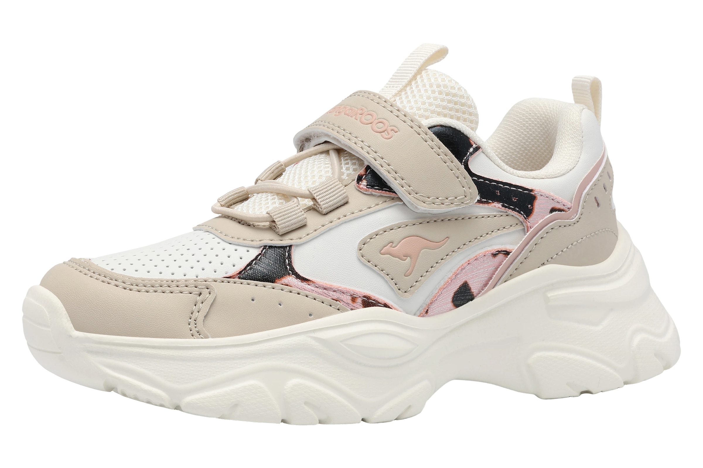 KangaROOS Sneaker "K-GU RISER EV" für Kinder und Jugendliche, mit Klettverschluss