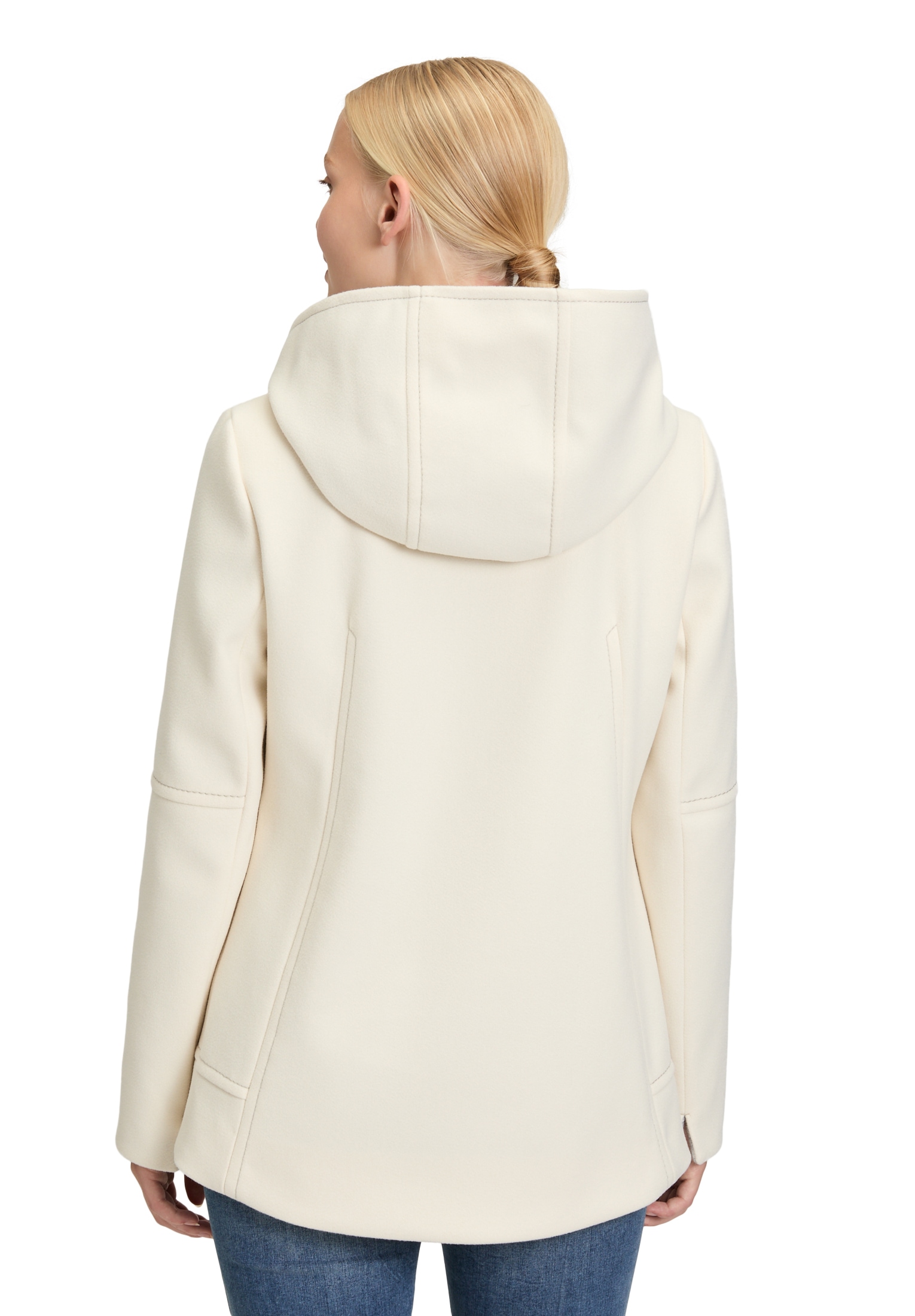 Amber & June Winterjacke »Amber & June Damen Winterjacke mit Kapuze«, mit Kapuze