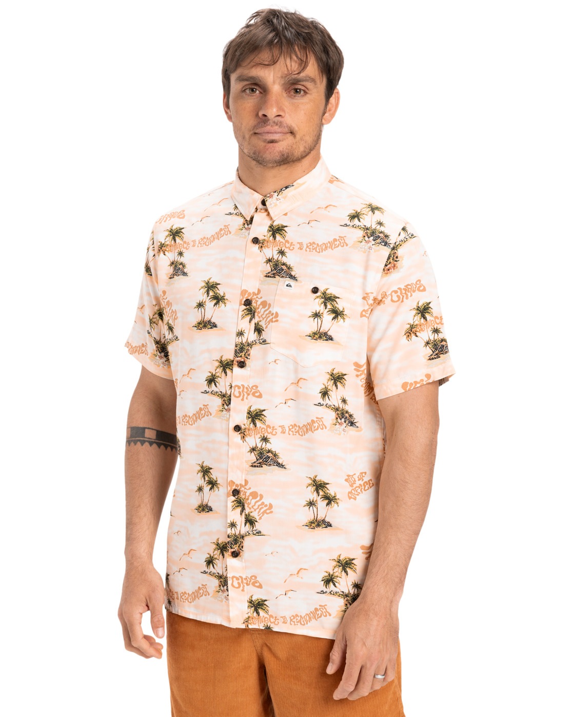 Quiksilver Kurzarmhemd »Safe Paradise«