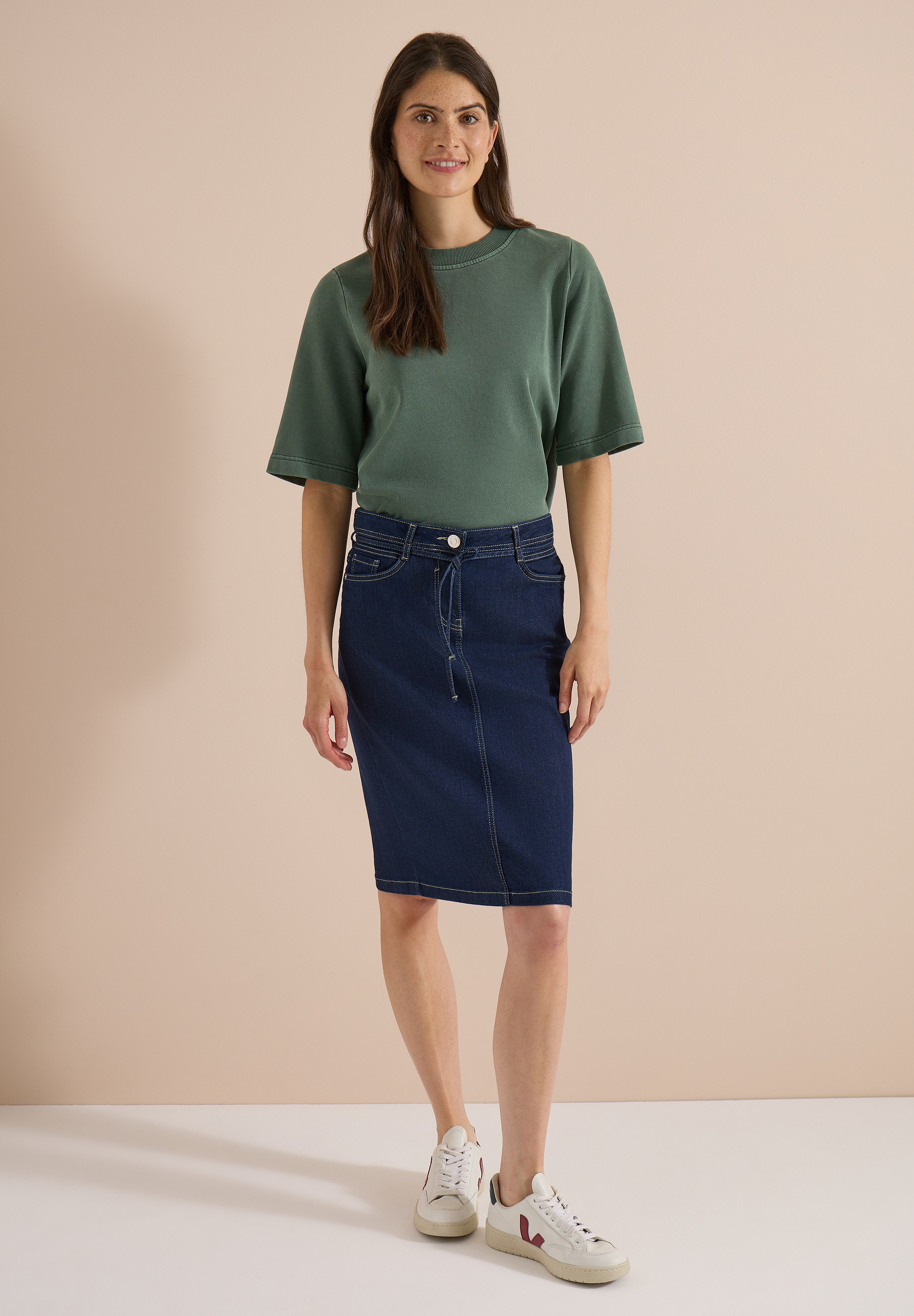 Cecil Jeansrock 5-Pocket-Style