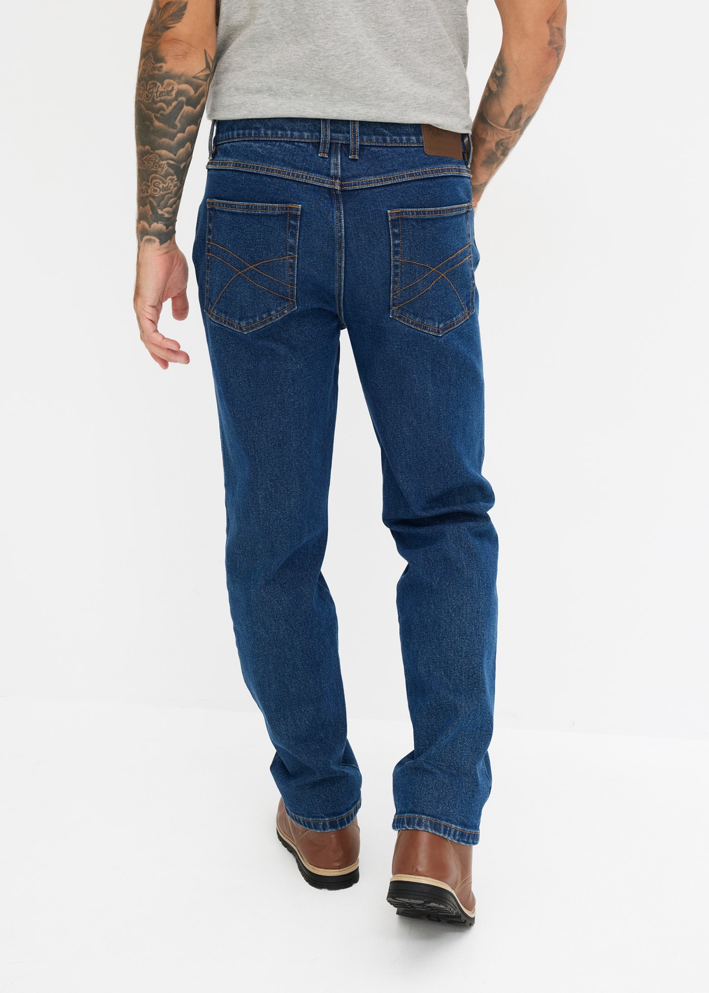 bonprix Gerade Jeans "Classic Fit Stretch-Jeans, Straight" Classic Fit Stre günstig online kaufen