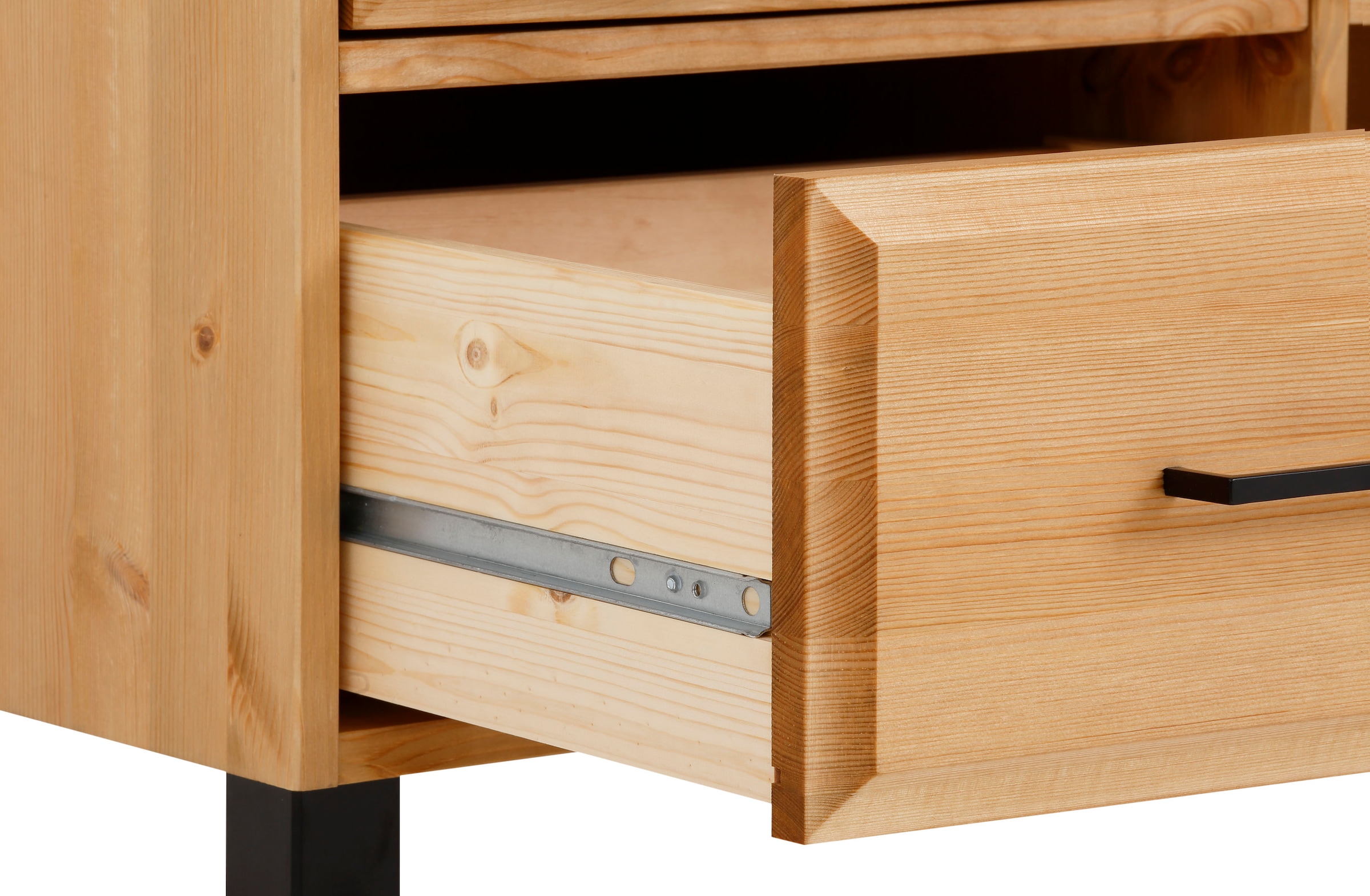 Home affaire TV-Board »Kemi«, Breite 130 cm, aus massiver Kiefer, FSC®