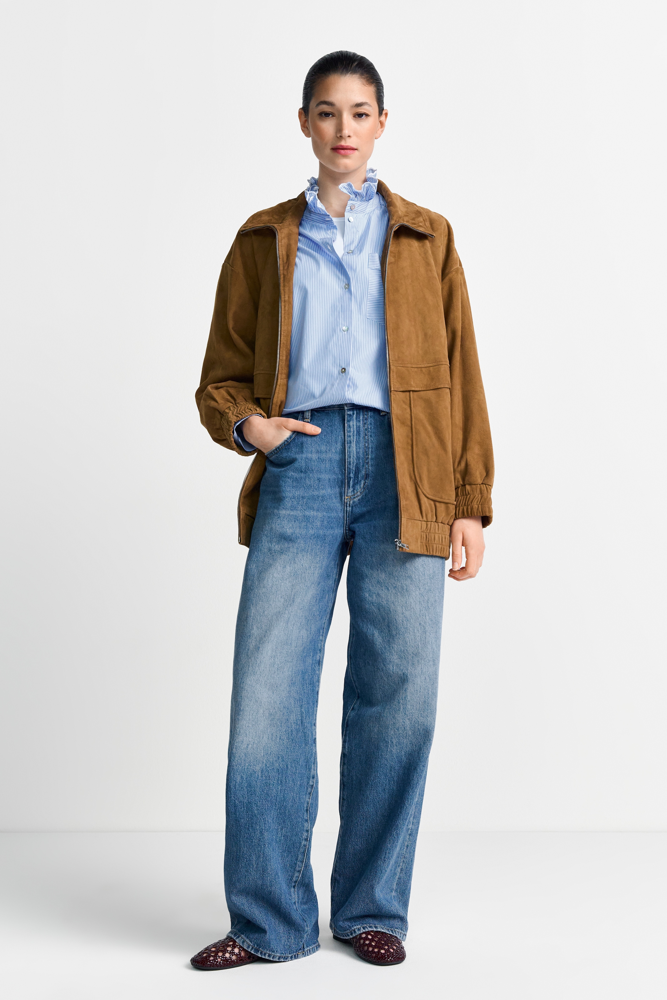 RICHROYAL Langarmbluse