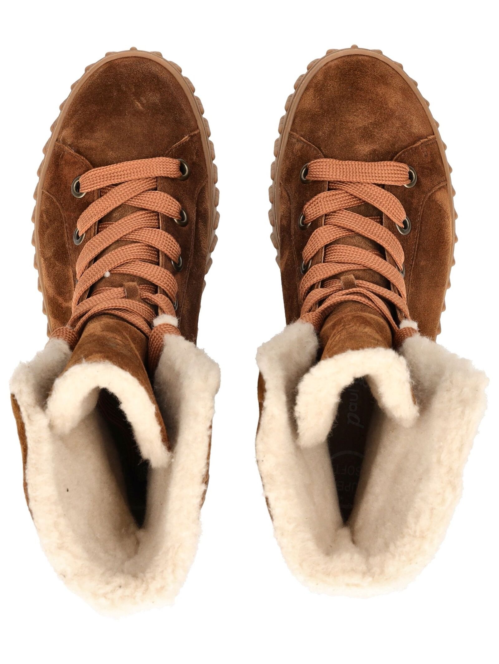 Paul Green Schnürstiefelette »Paul Green Stiefelette Veloursleder«