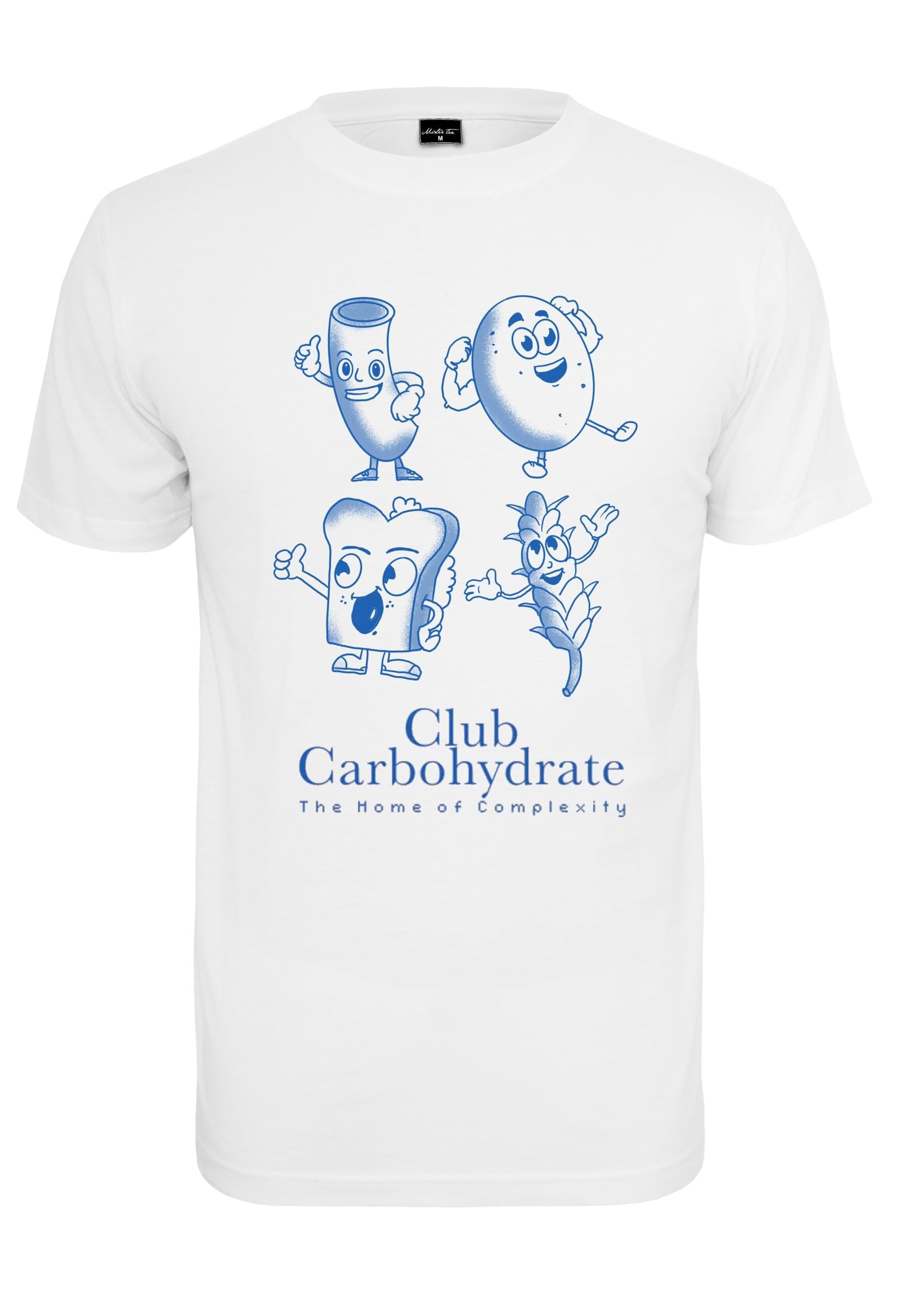 MisterTee T-Shirt "MisterTee Herren Club Carbohydrate Tee" 1 Stk. tlg. günstig online kaufen