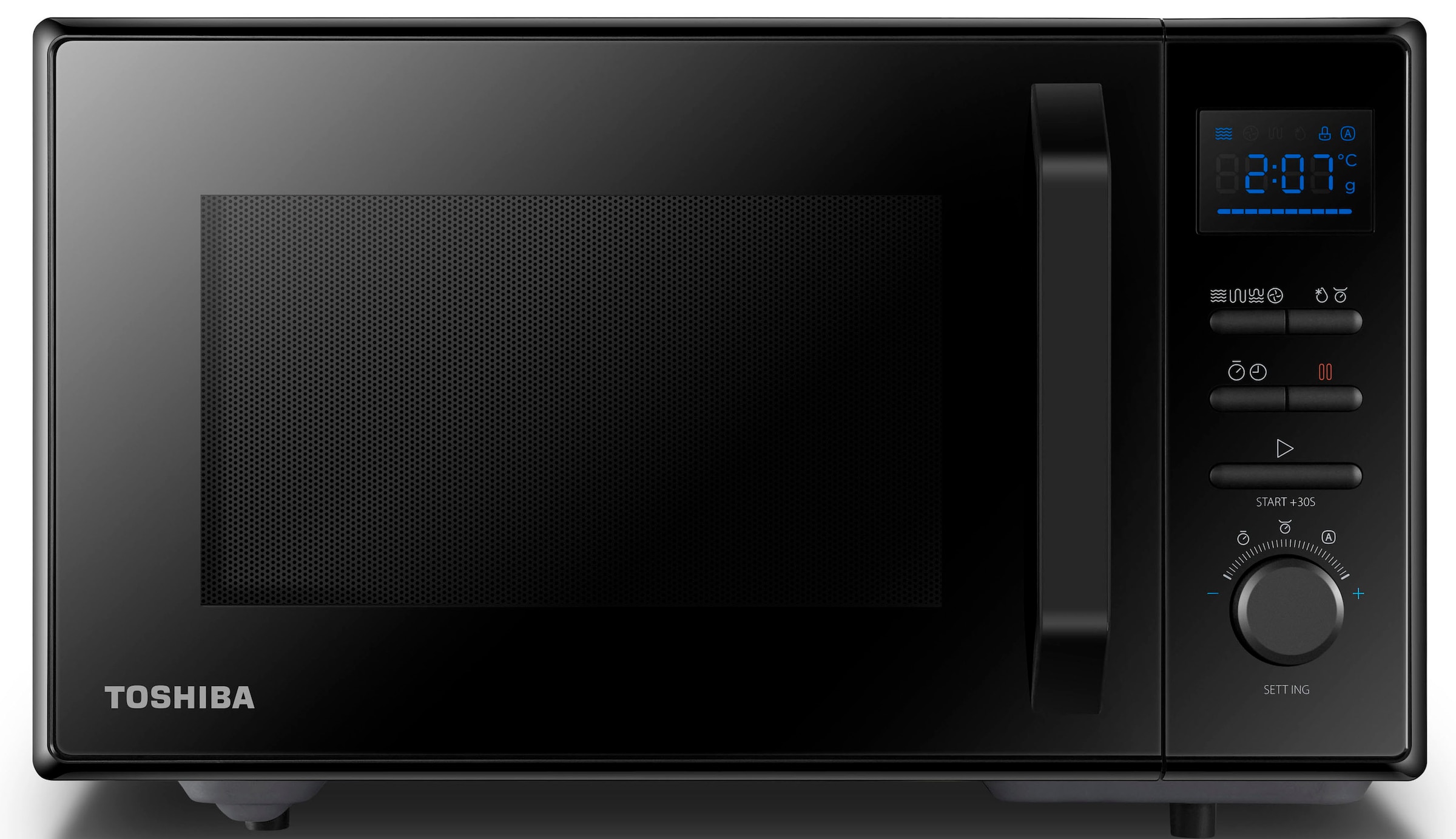 Toshiba Mikrowelle "MW2-AC25TF(BK)" GrillHeissluftMikrowelle 900 W Vielseit günstig online kaufen