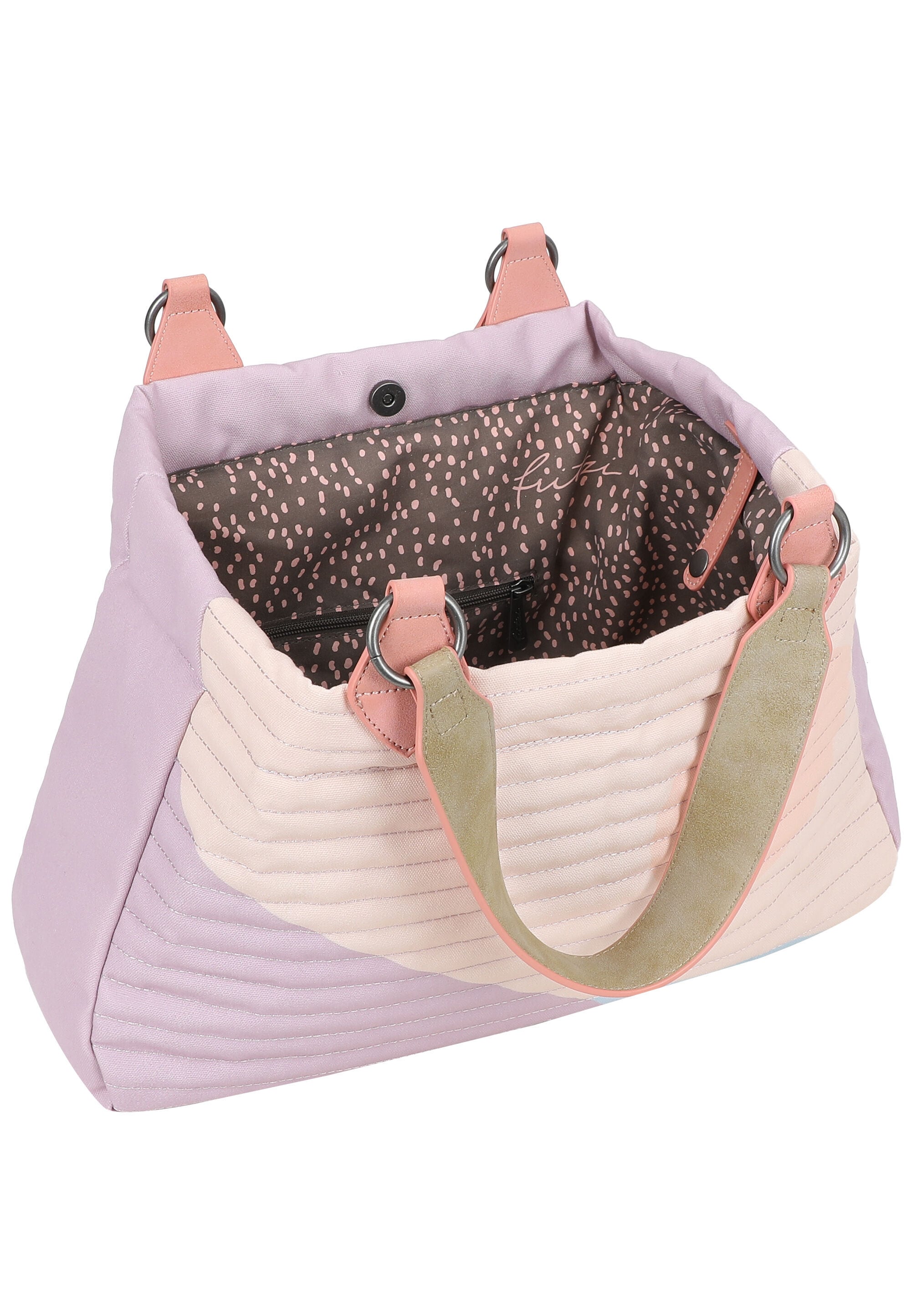 Fritzi aus Preußen Shopper »Izzy Medium Limited Summer Dawn« mit Stepp-Linien