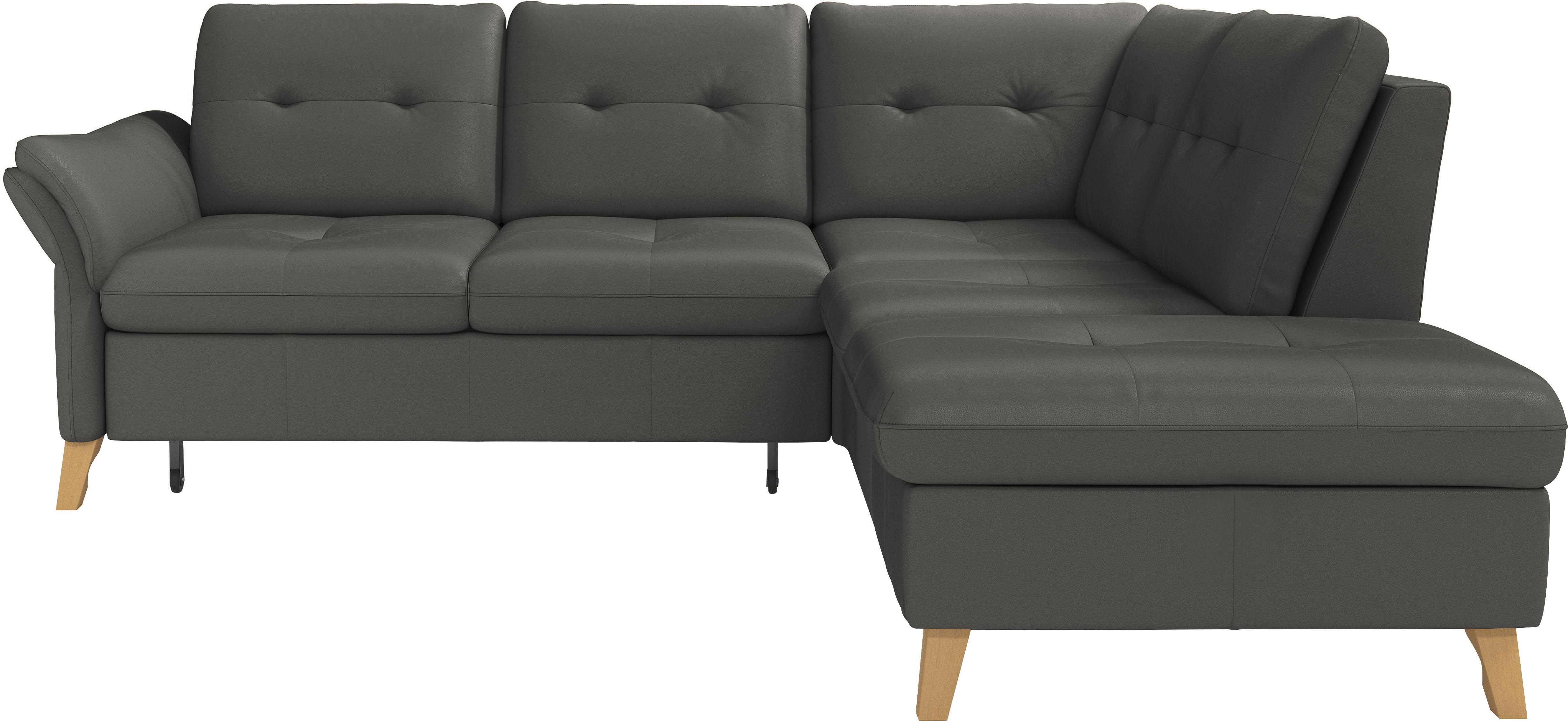 sit&more Ecksofa "Göteborg" inkl. Sitztiefenverstellung, wahlweise mit Bettfunktion & Bettkasten