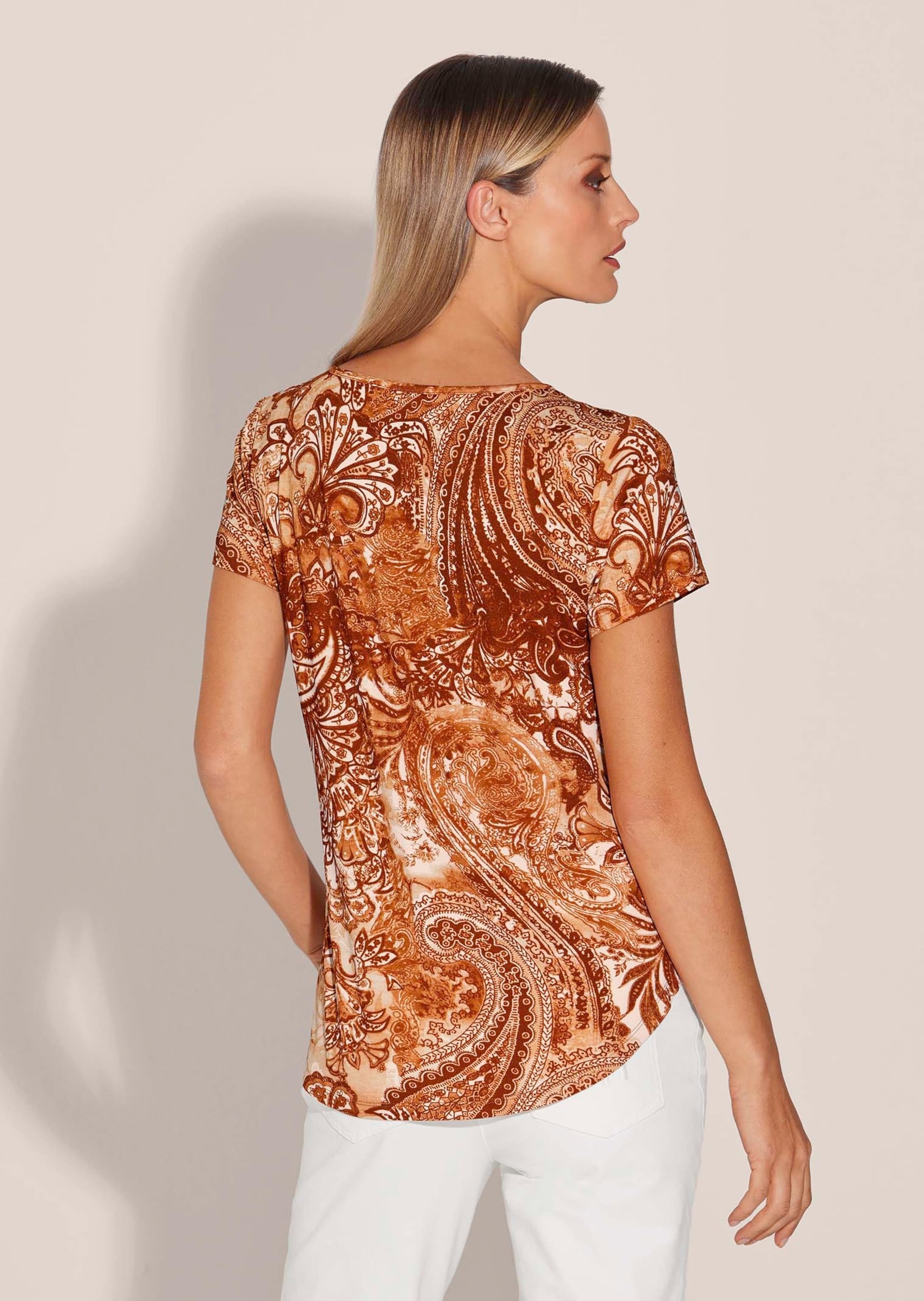 MADELEINE Kurzarmshirt »Shirt Sommerliches Shirt mit Alloverprint«