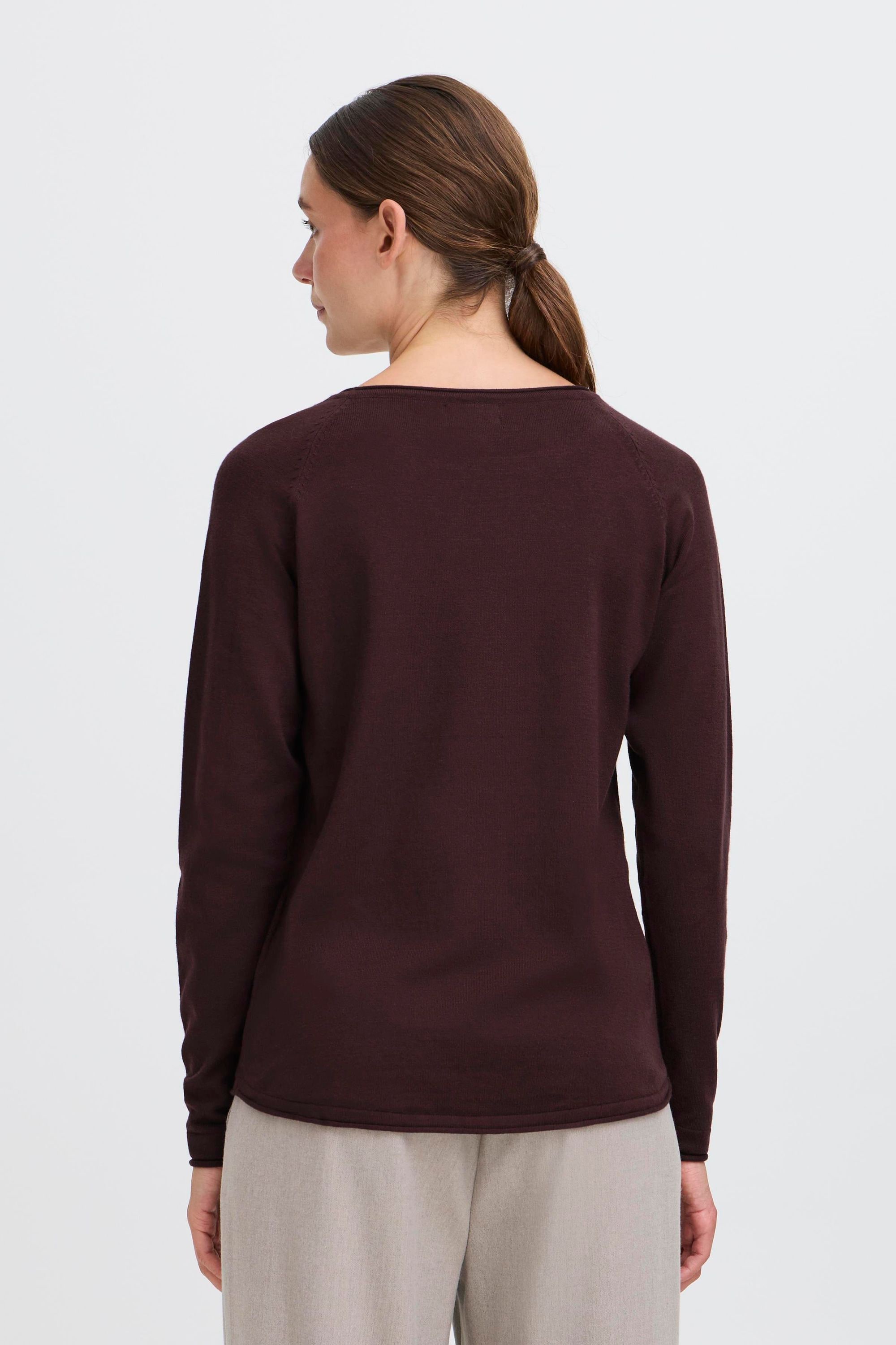 OXMO Strickfleece-Pullover »Strickpullover OXFKEANA«