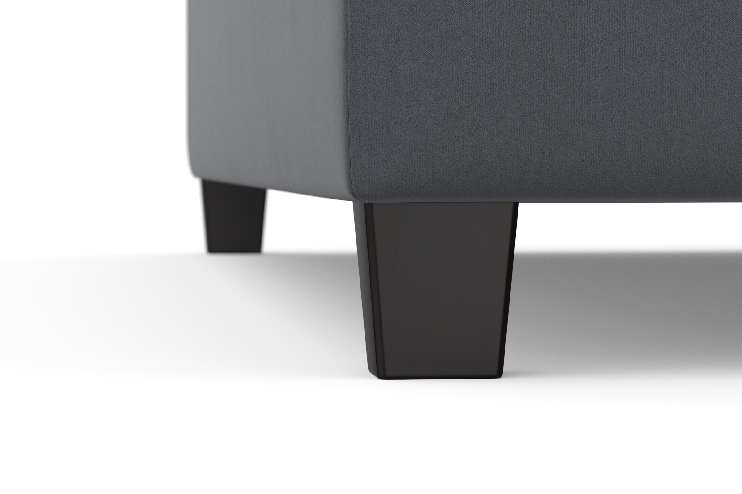 DOMO collection Ecksofa »Florentina zeitlos und elegant, Sitznähte als Designelement, L-Form«, wahlweise mit Bettfunktion, mit Kontrastnaht, Komfortsitzhöhe 47cm