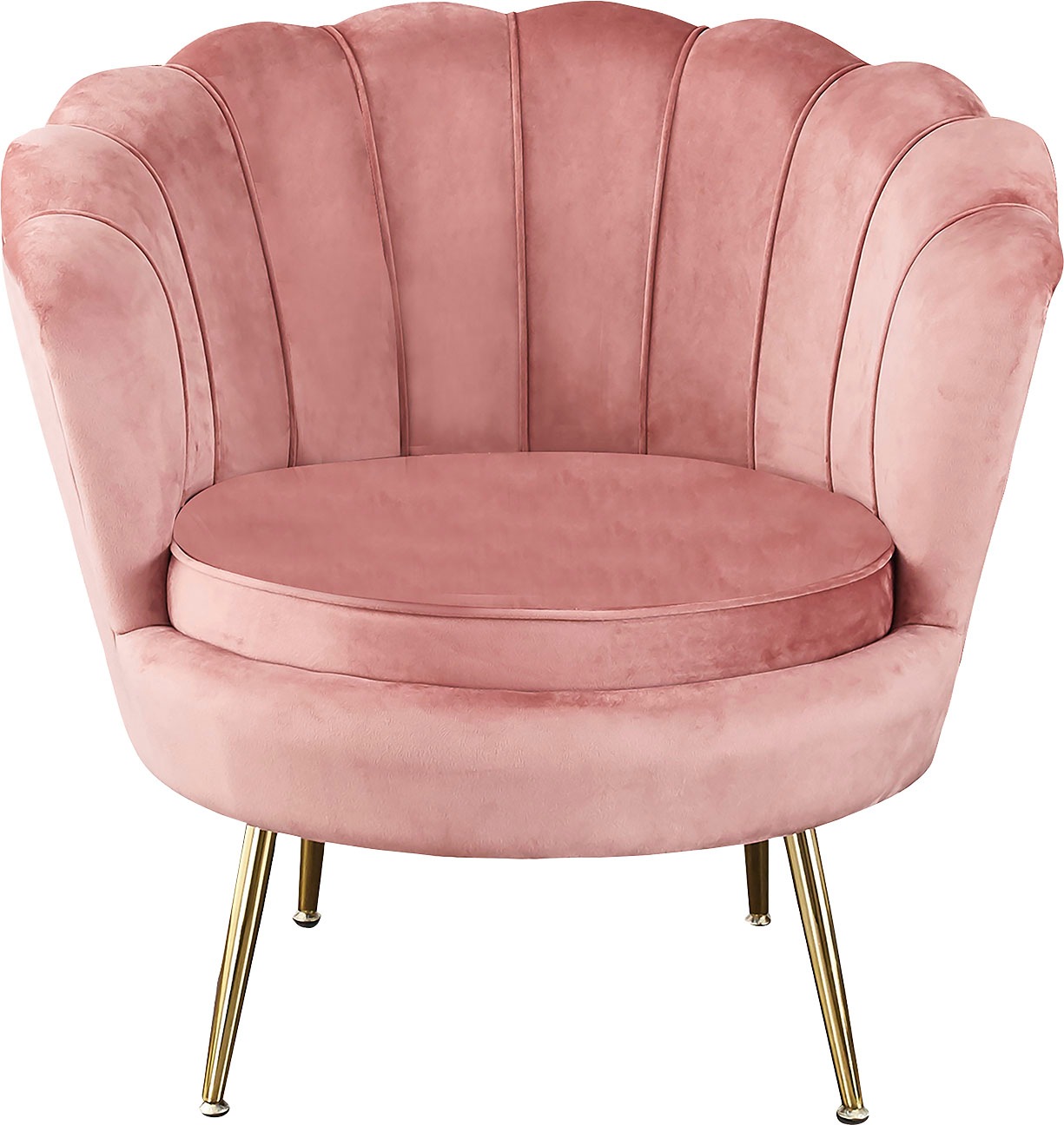 SalesFever Loungesessel "Clam - Design Loungesessel", Prachtvoll extravagan günstig online kaufen