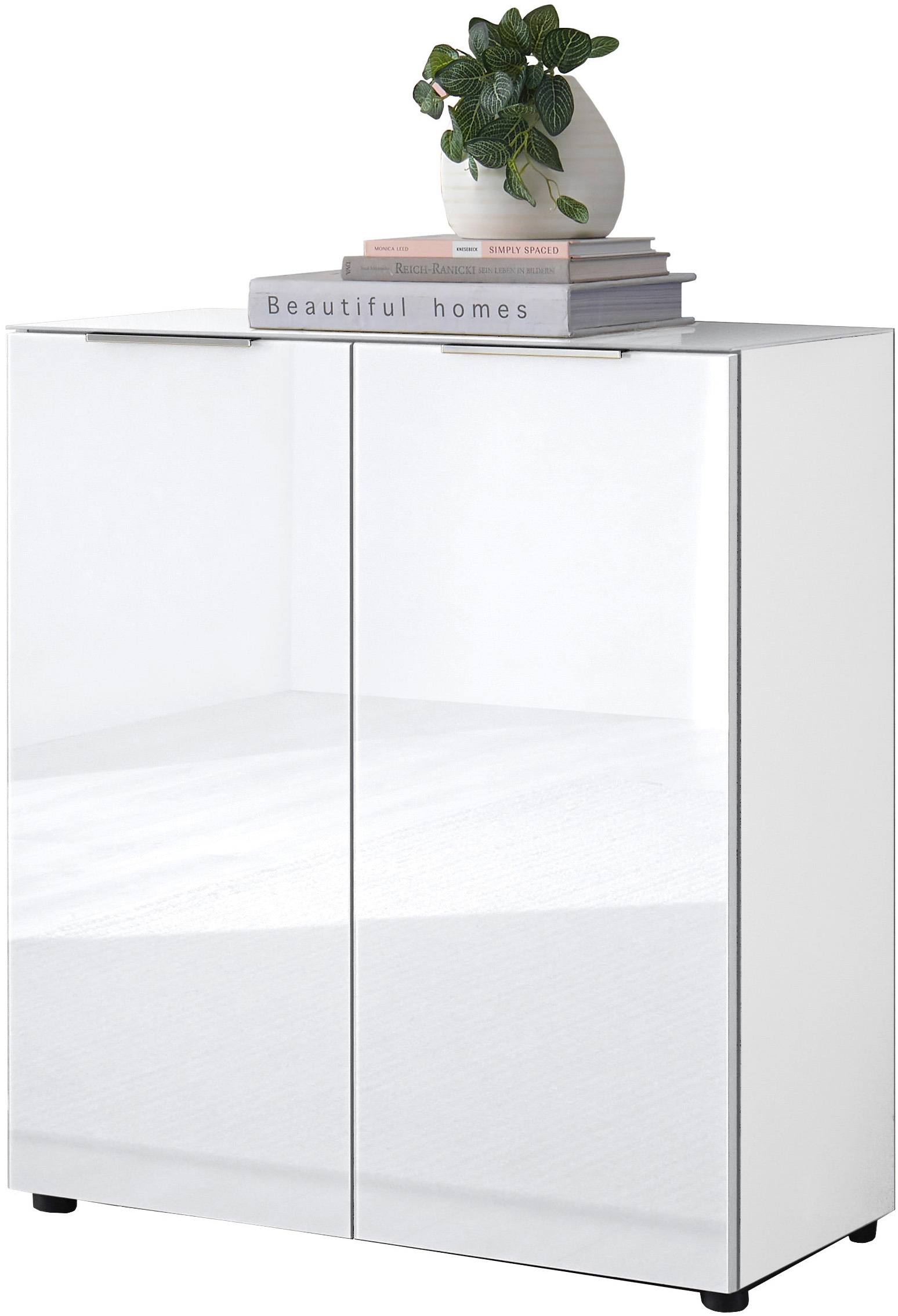 HBZ Kommode »Santorin, BxHxT 90x99x40 cm«, (1 St.), Breite 90cm, Softclose für Türen, Melaminbeschichtung