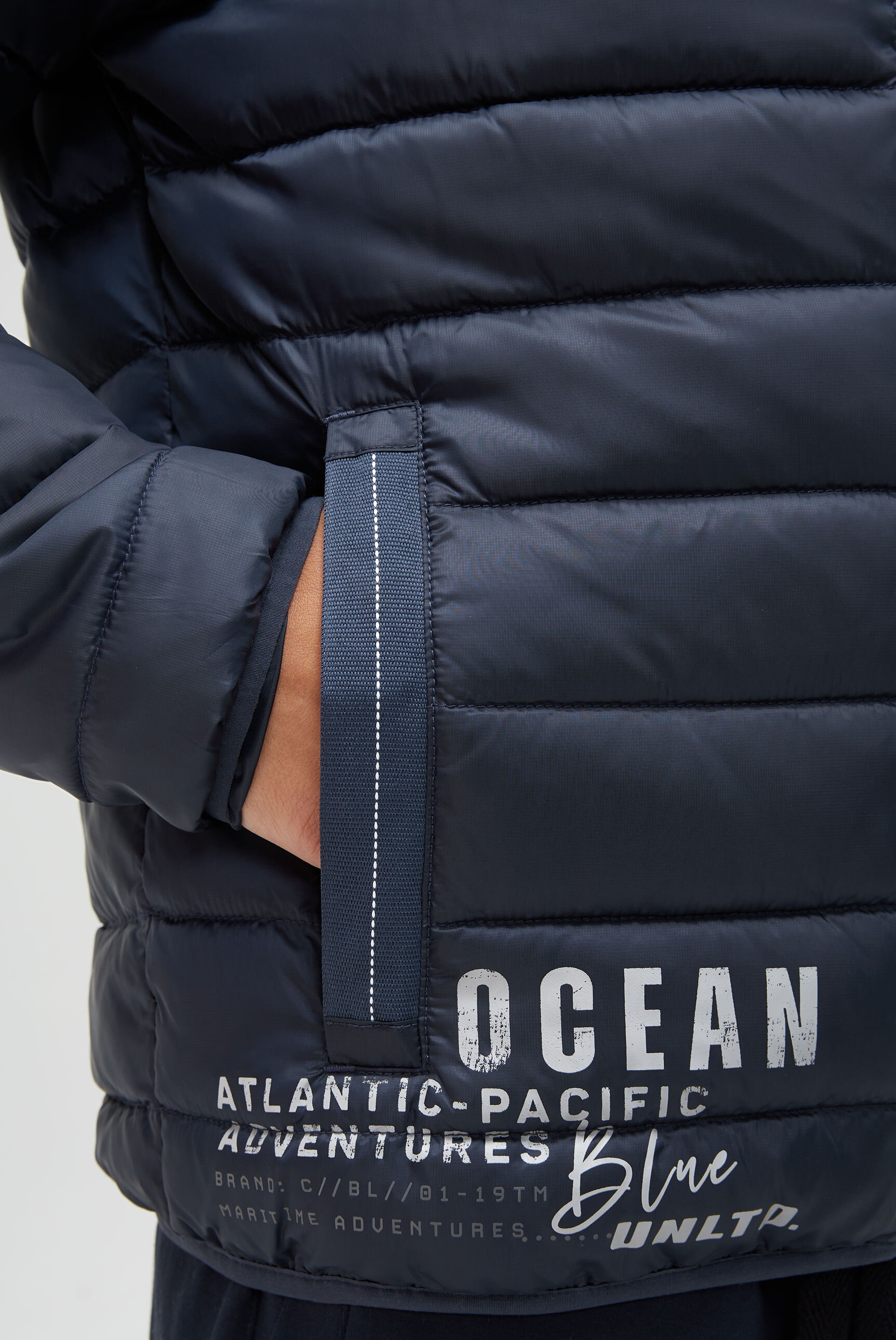 CAMP DAVID Outdoorjacke, ohne Kapuze, mit Windfangleiste
